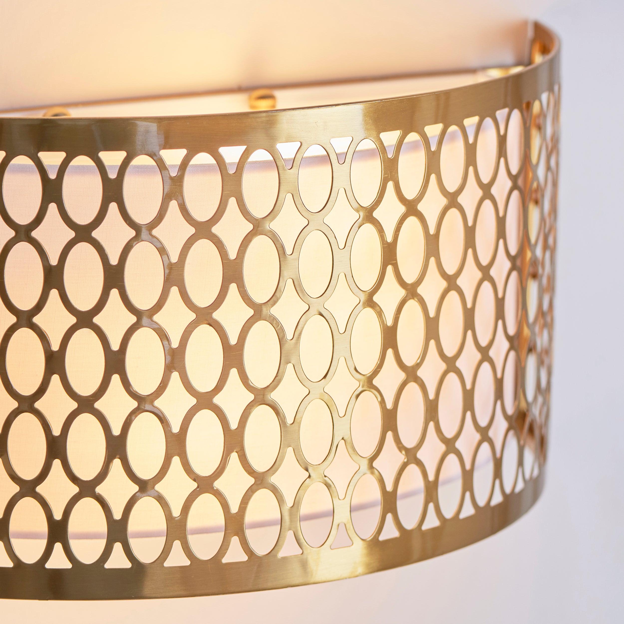 Endon Cordero Gold Wall Light-OPEN-BOX-020426
