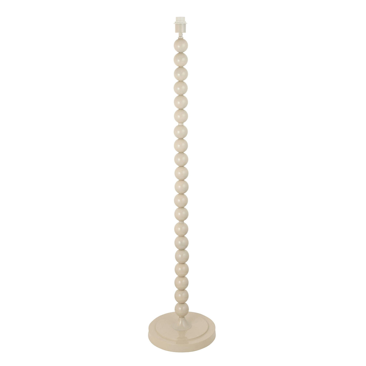 Higgledy Almond White Floor Lamp Base-OB-180926
