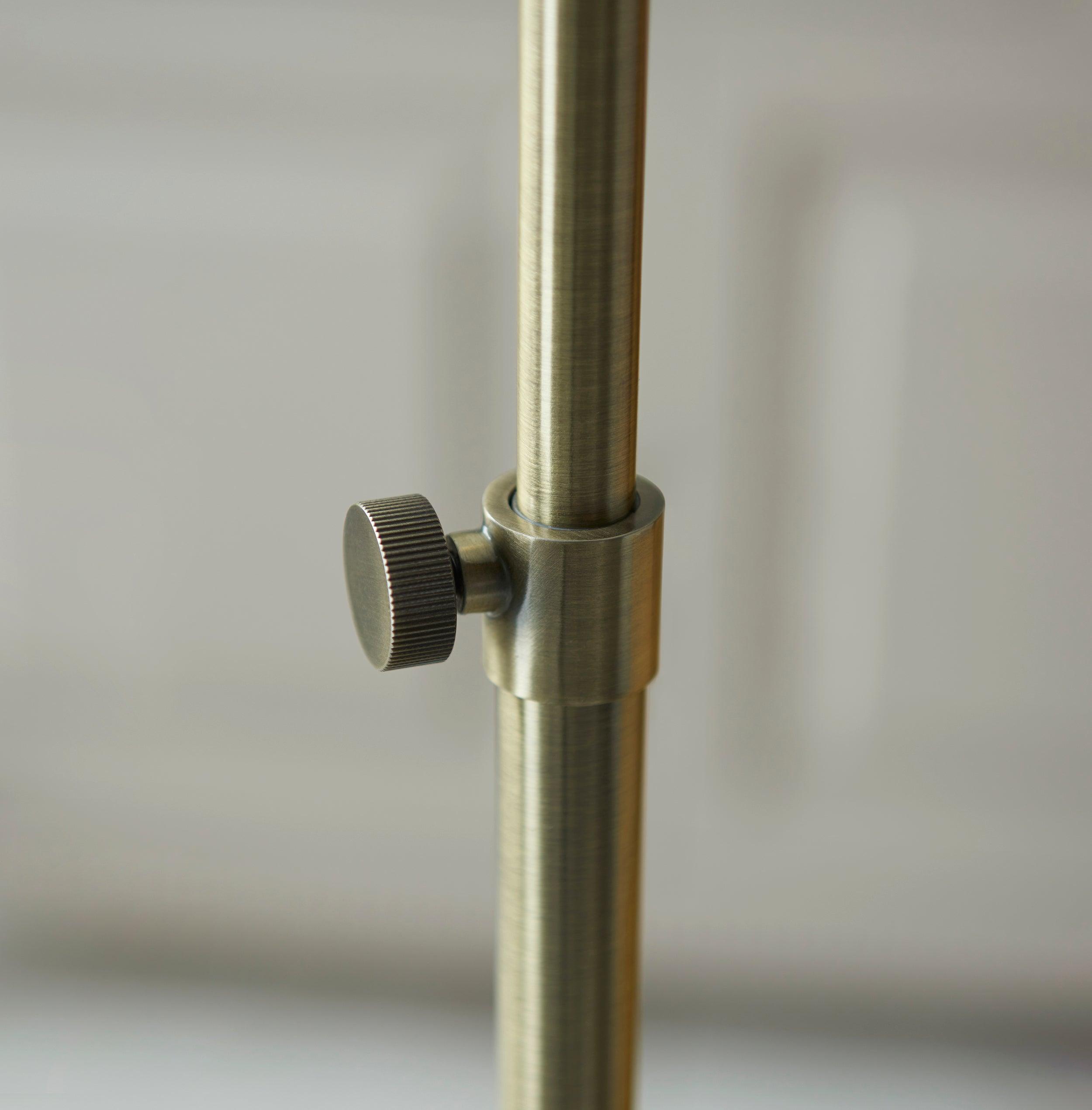 Pharmacy Reader Brass Floor Lamp