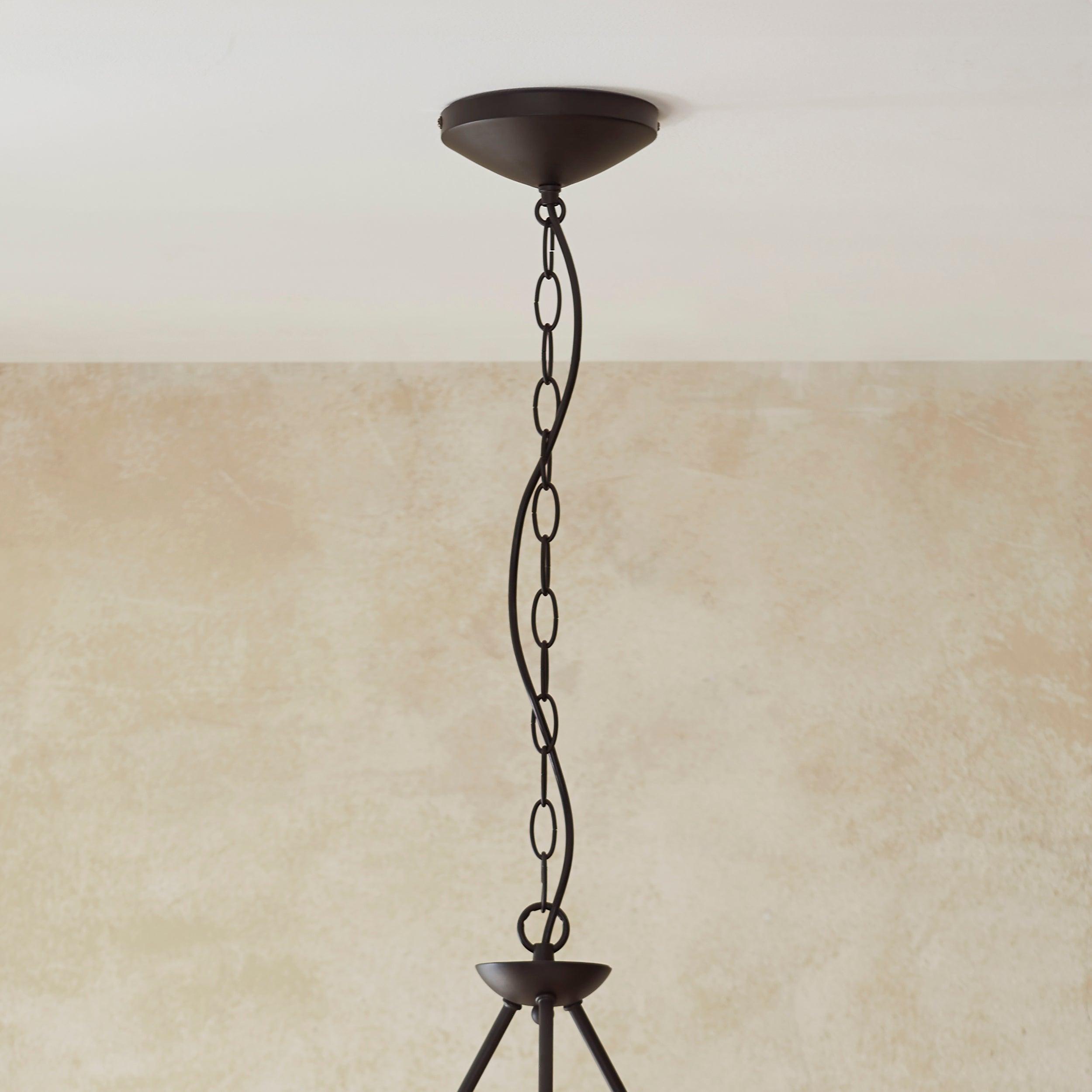 Wriggle Black 3 Light Ceiling Pendant