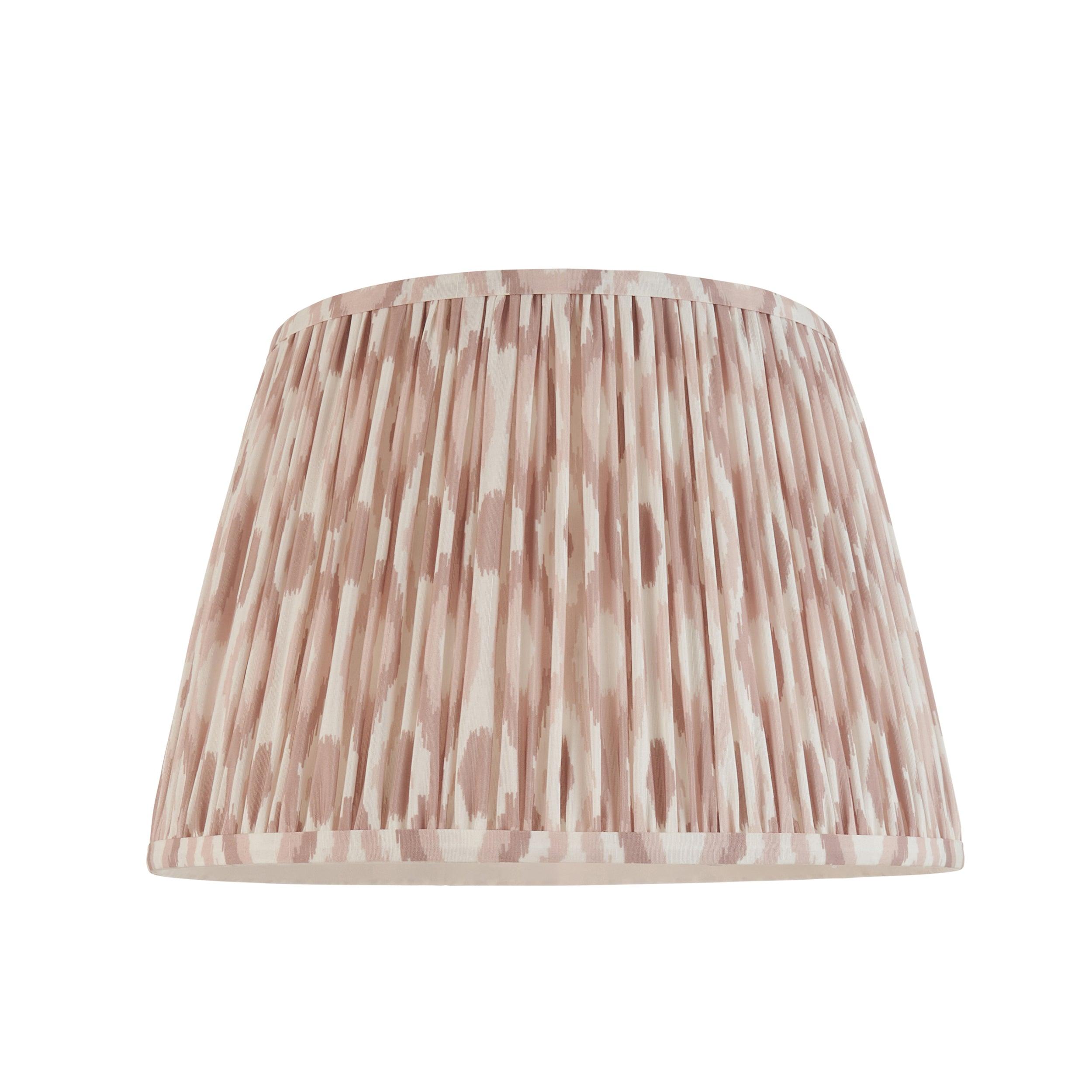 Higgledy Pink Floor Lamp & Ikat 35cm Neutral Shade