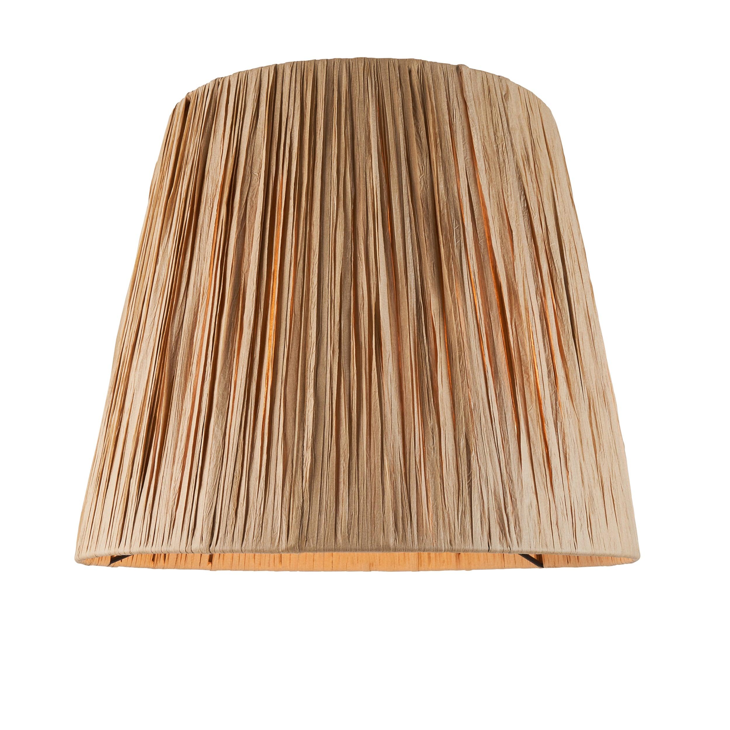 Borello & Raffia 32cm Natural Raffia Shade