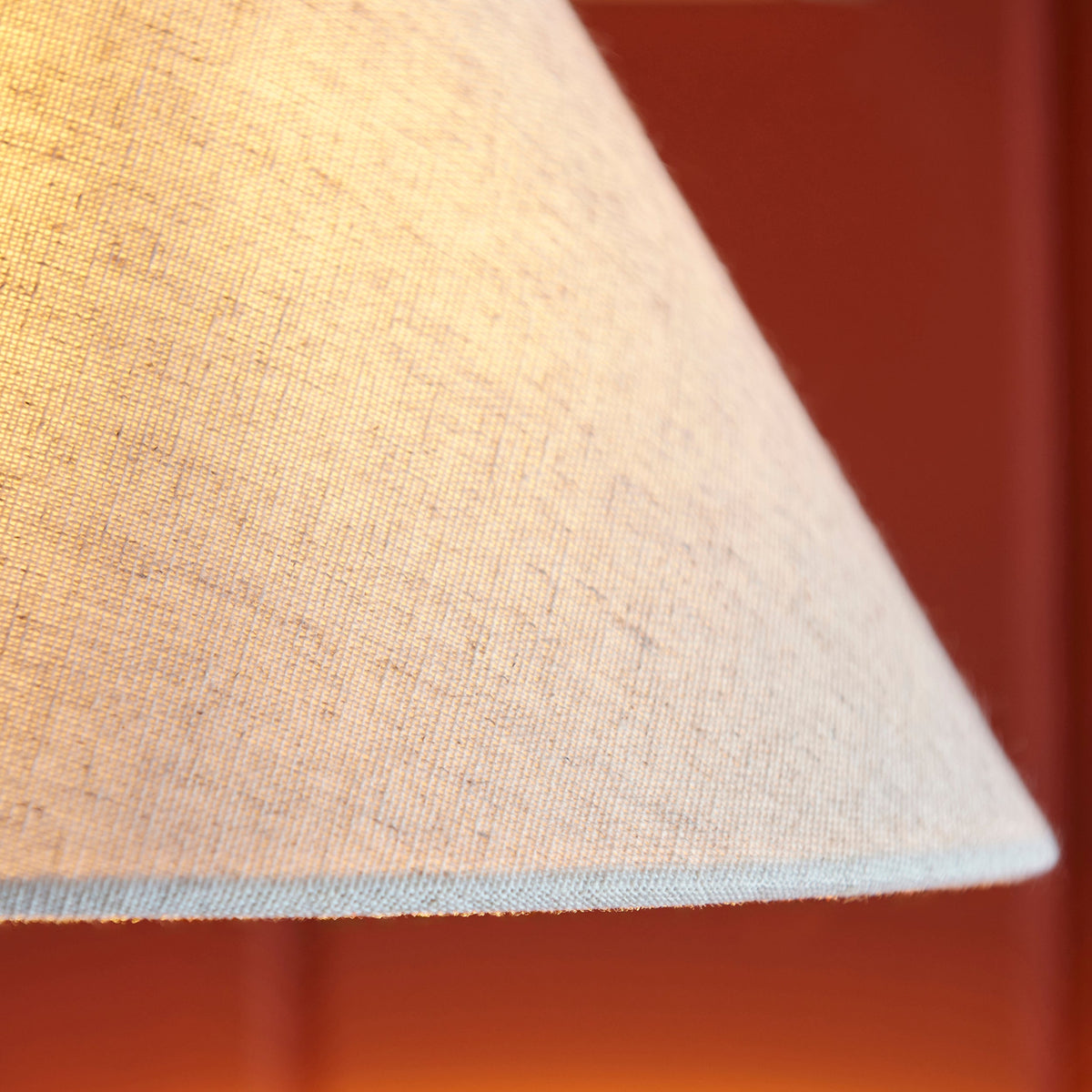 Knole Black Wall Light - Faux Fabric Shade-OB-180926