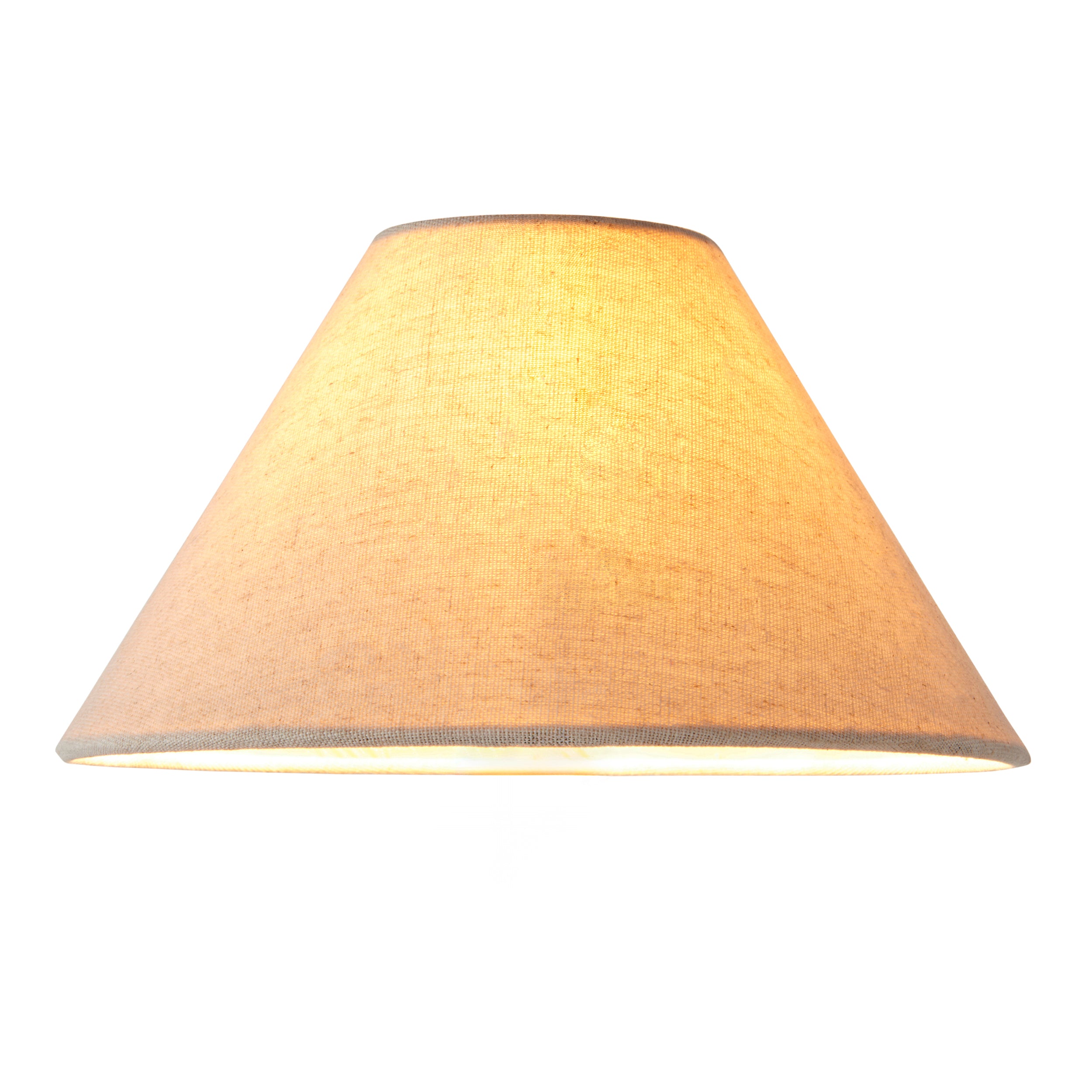 Avalon 22cm Faux Linen Tapered Shade