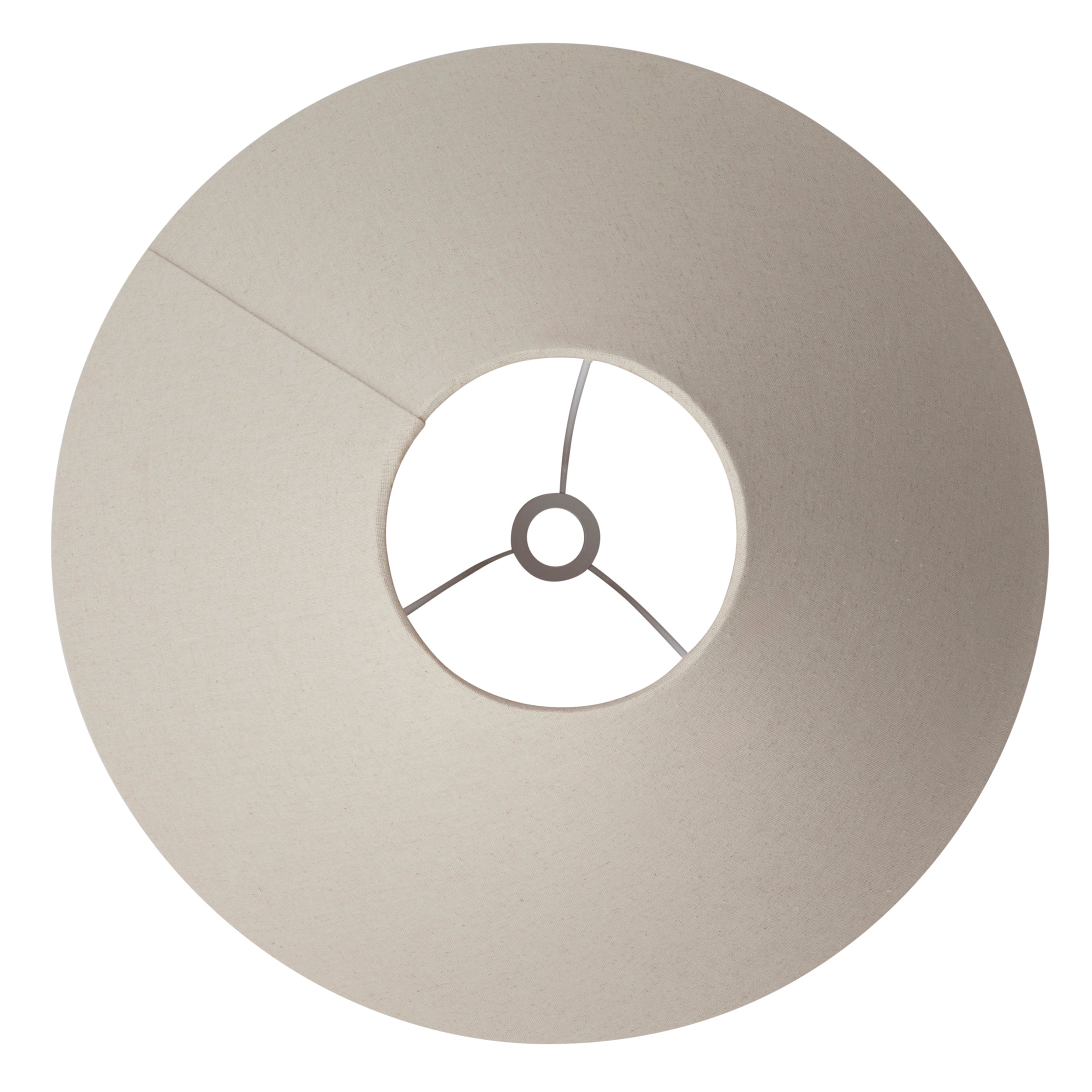 Avalon 52cm Faux Linen Tapered Shade