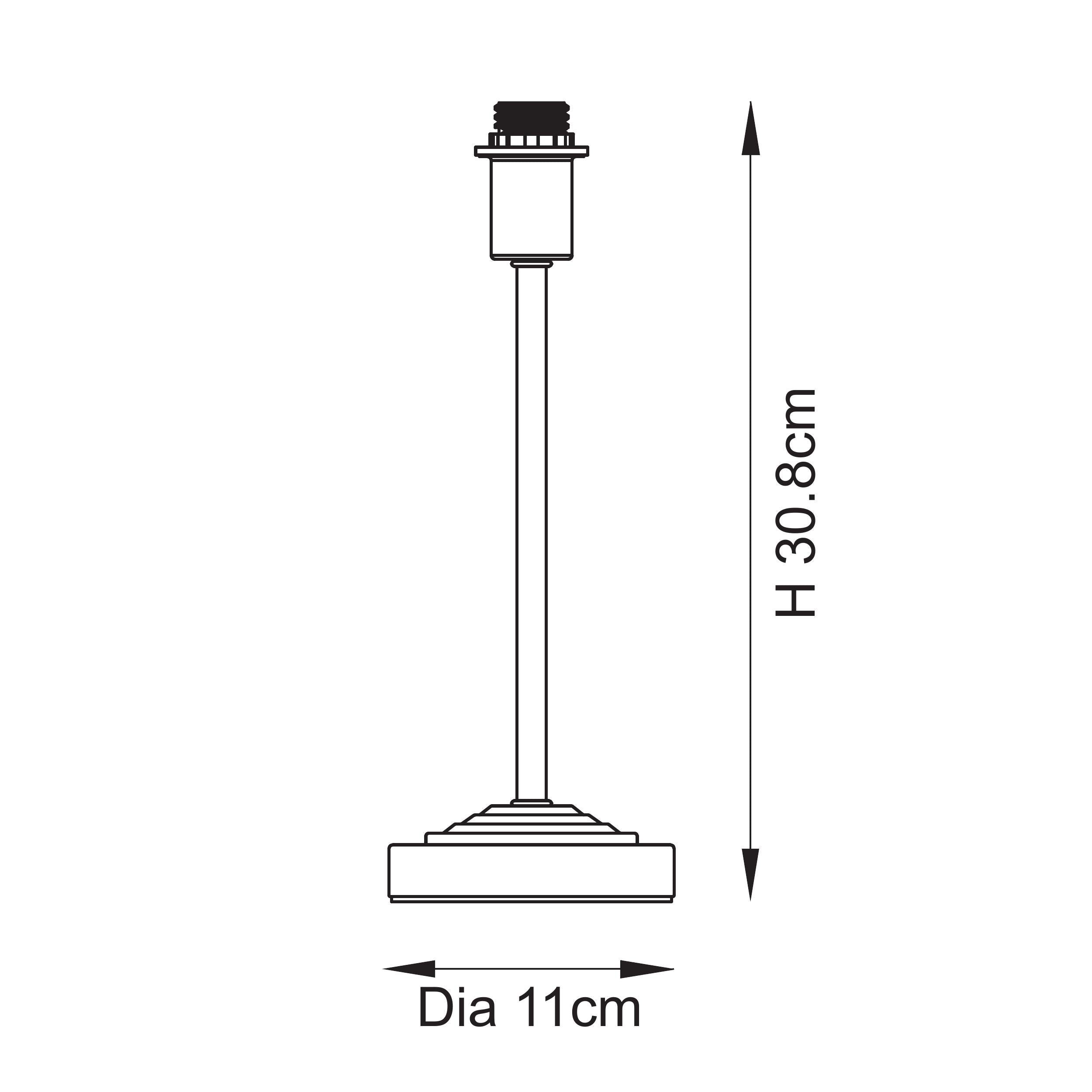 Rise Bronze Table Base