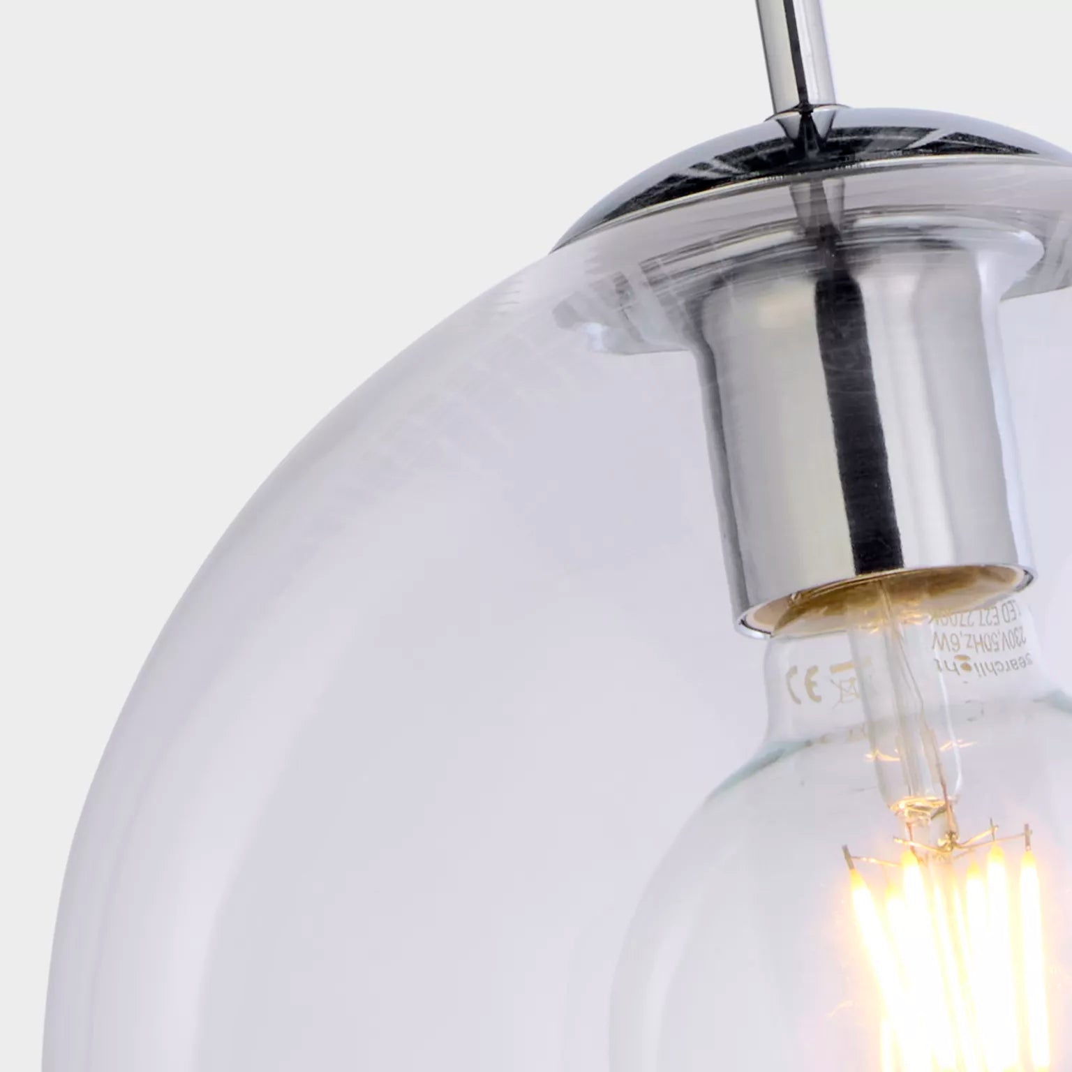 Balls Small Glass Kitchen Ceiling Light