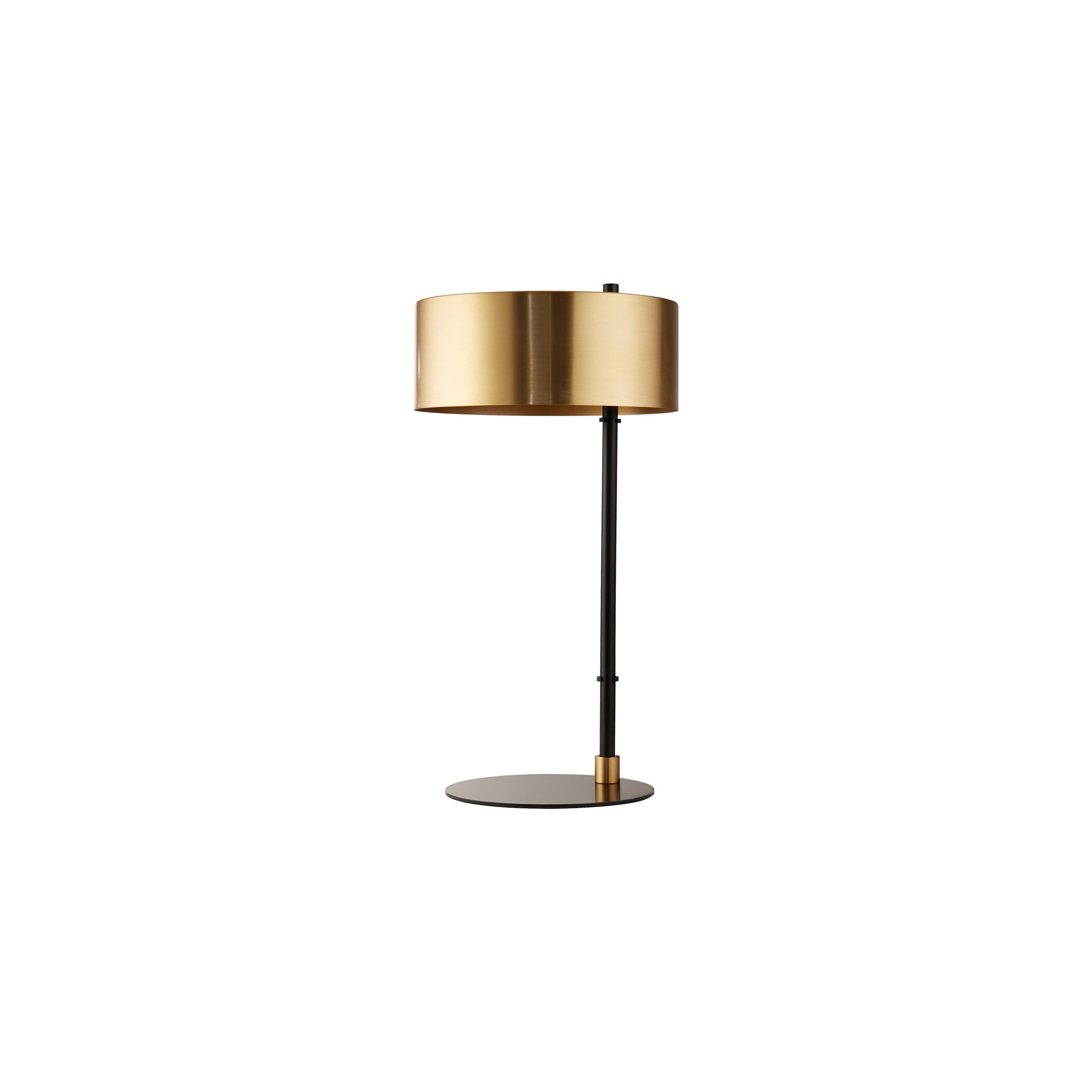 Searchlight Knox Black & Gold Table Lamp