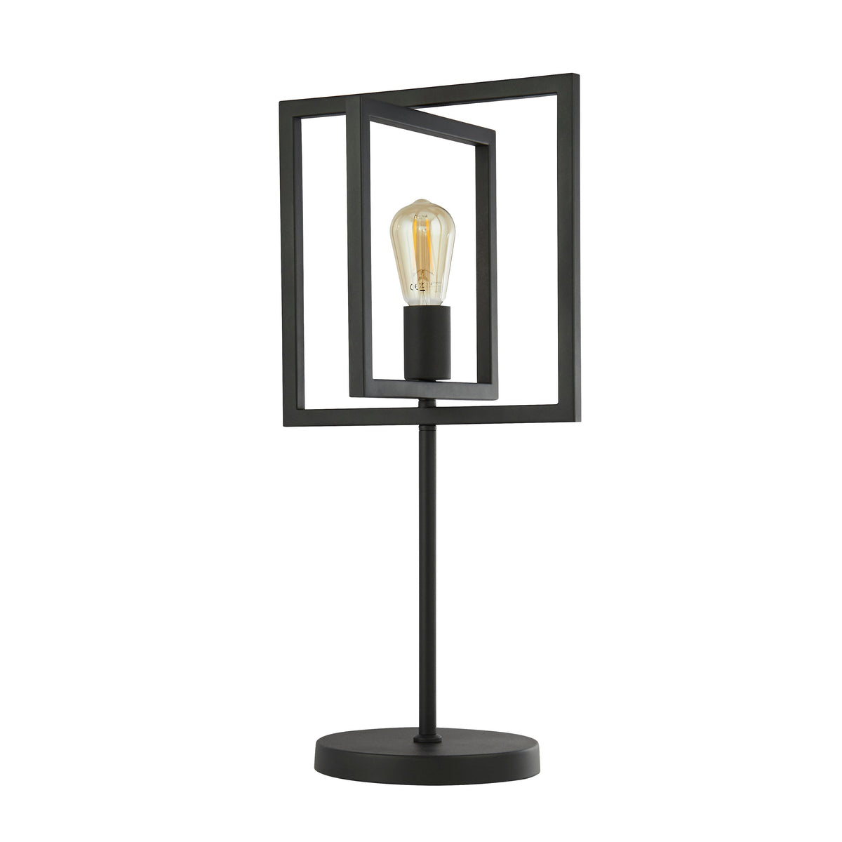 Searchlight Plaza Black Table Lamp-warehouse-180926
