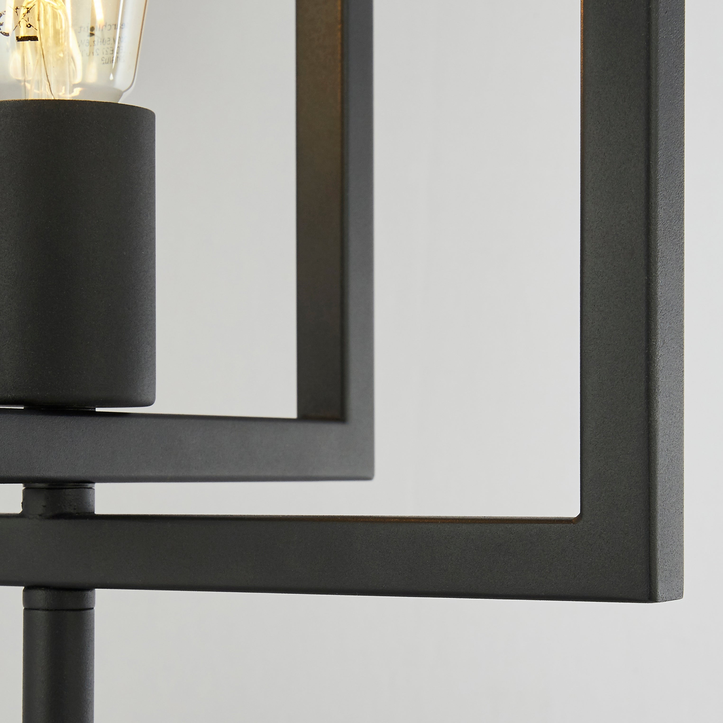 Searchlight Plaza Black Table Lamp