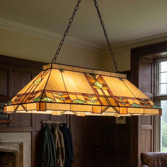 Charleston Tiffany Pool Table Light - Tiffany Lighting Direct