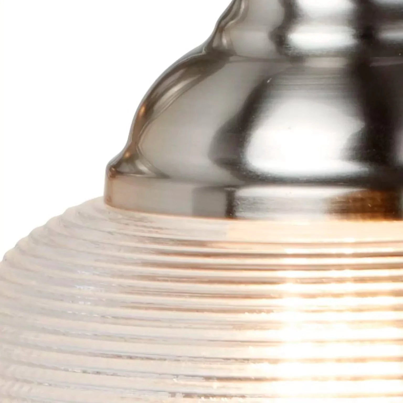 Bistro II - 1 Light Silver Kitchen Wall Light - Halophane Glass-WAREHOUSE-40-250626
