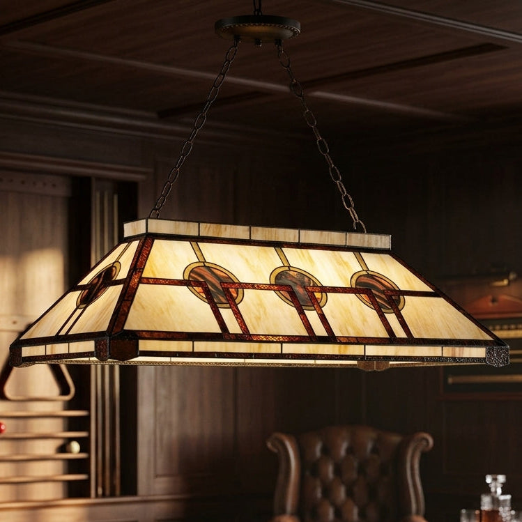 Oxford Tiffany Pool Table Light - Tiffany Lighting Direct