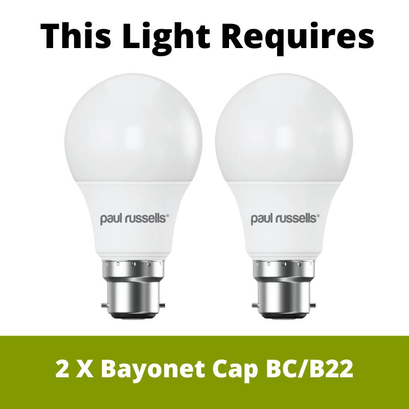 Lille Brass 5 Light Pendant & Blue Ikat 16cm Shades