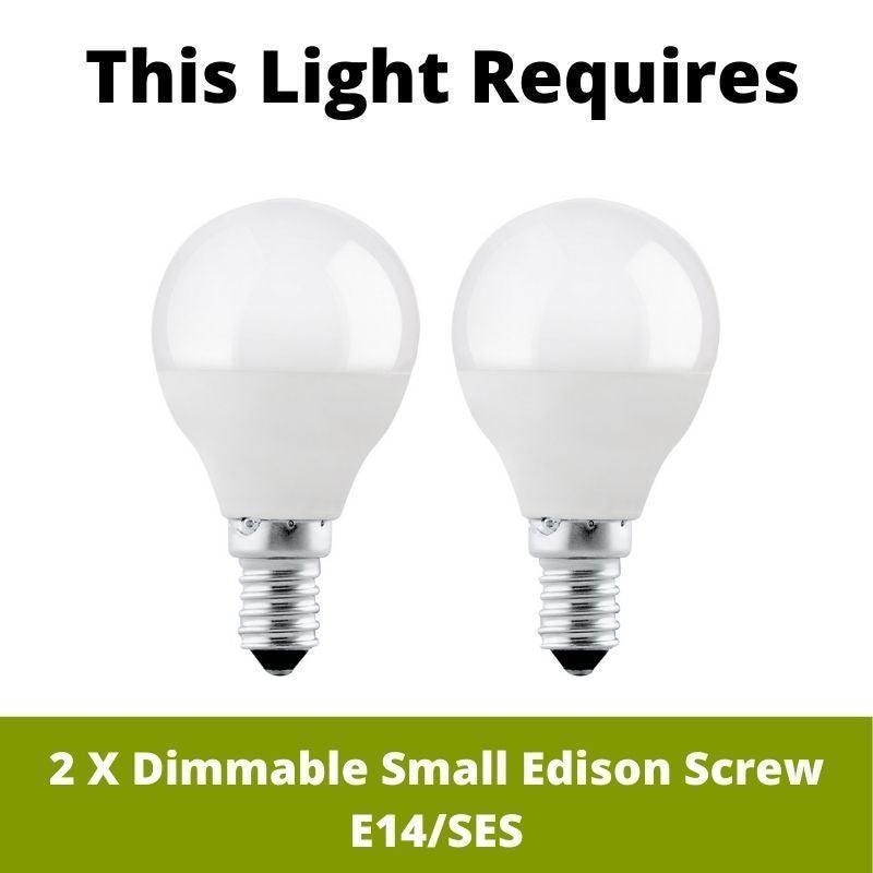 Endon Cordero Gold Wall Light