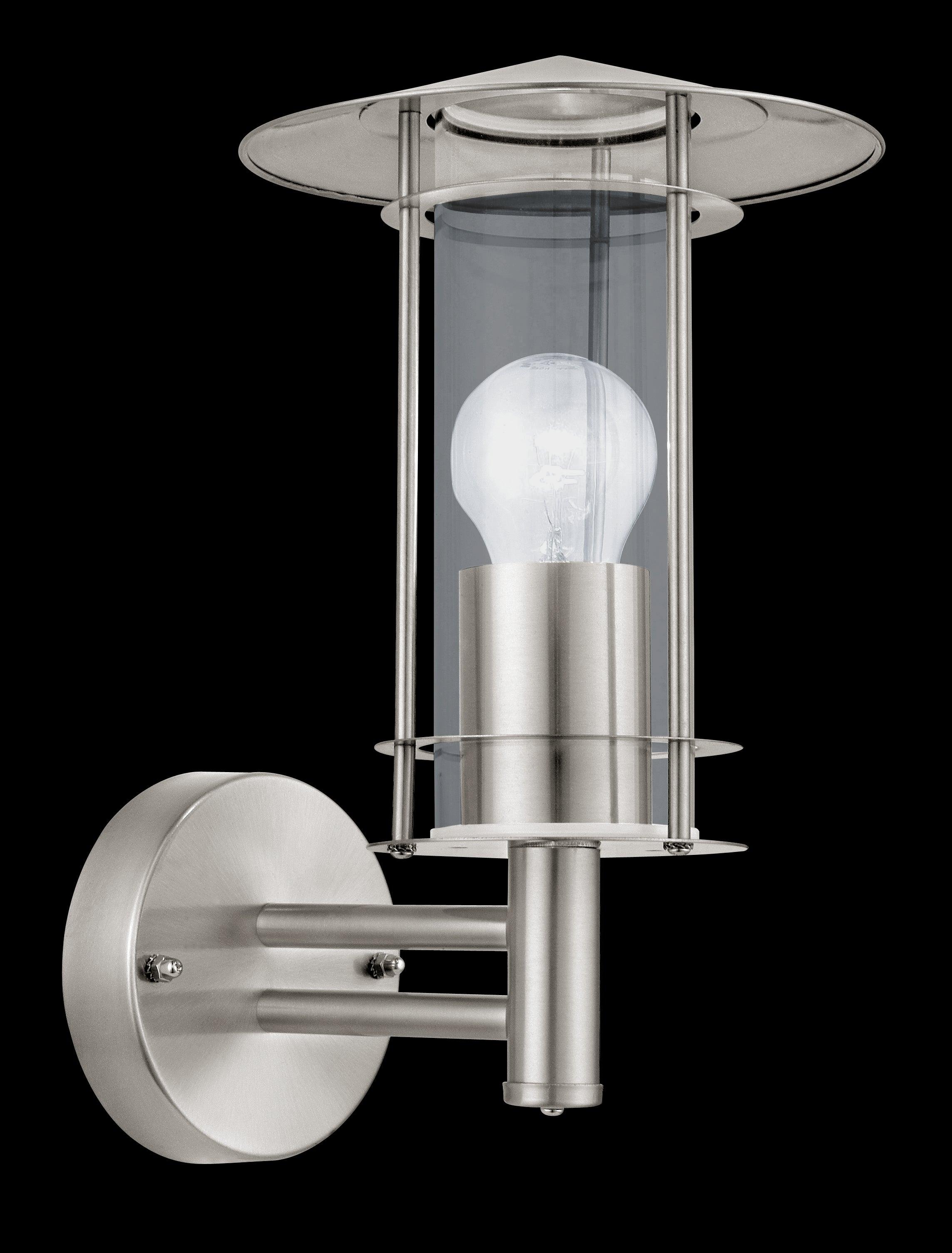 eglo lisio ip44 stainless steel outdoor wall light Kitchen Lighting Close Up