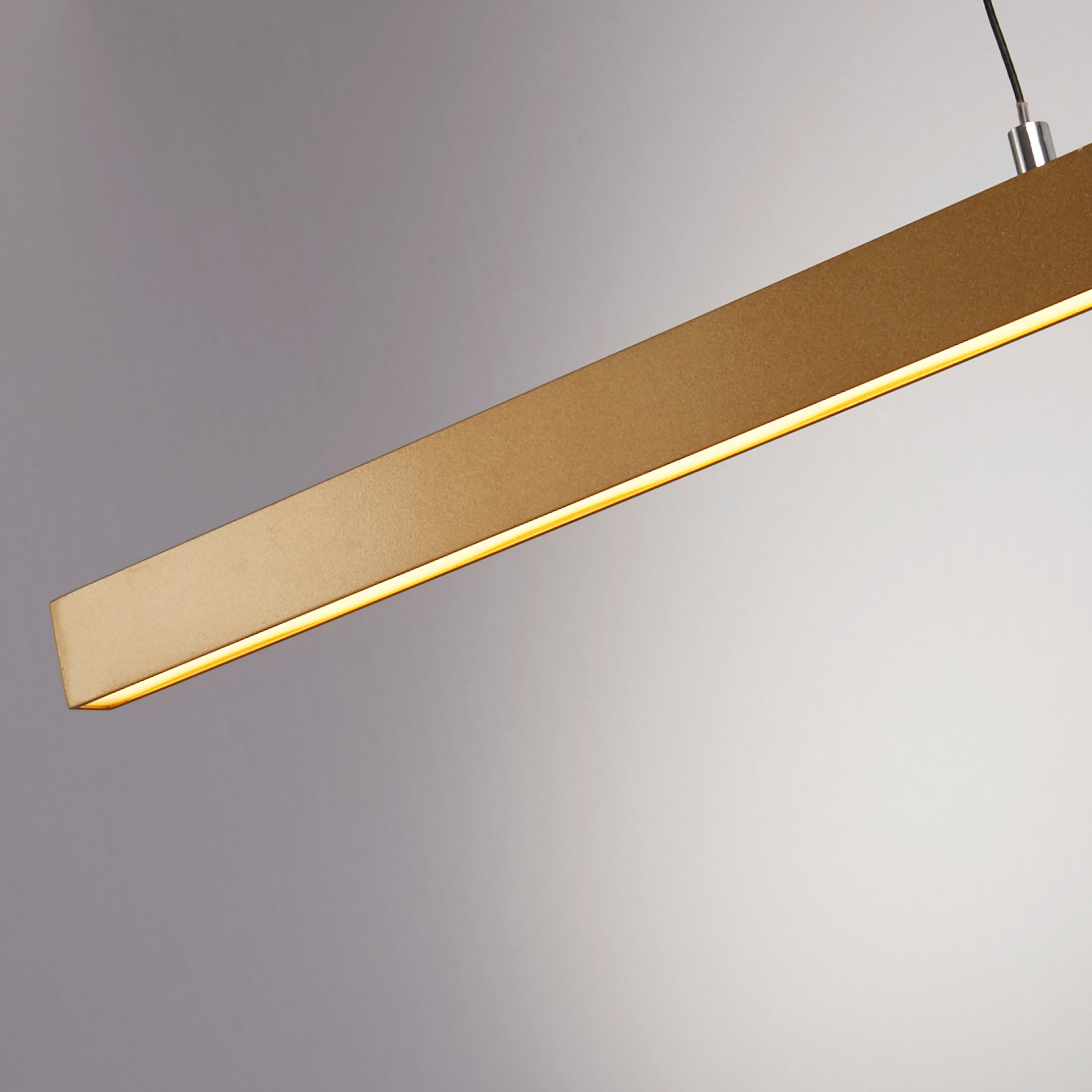 Searchlight Kelly Gesture Control Gold LED Bar Pendant