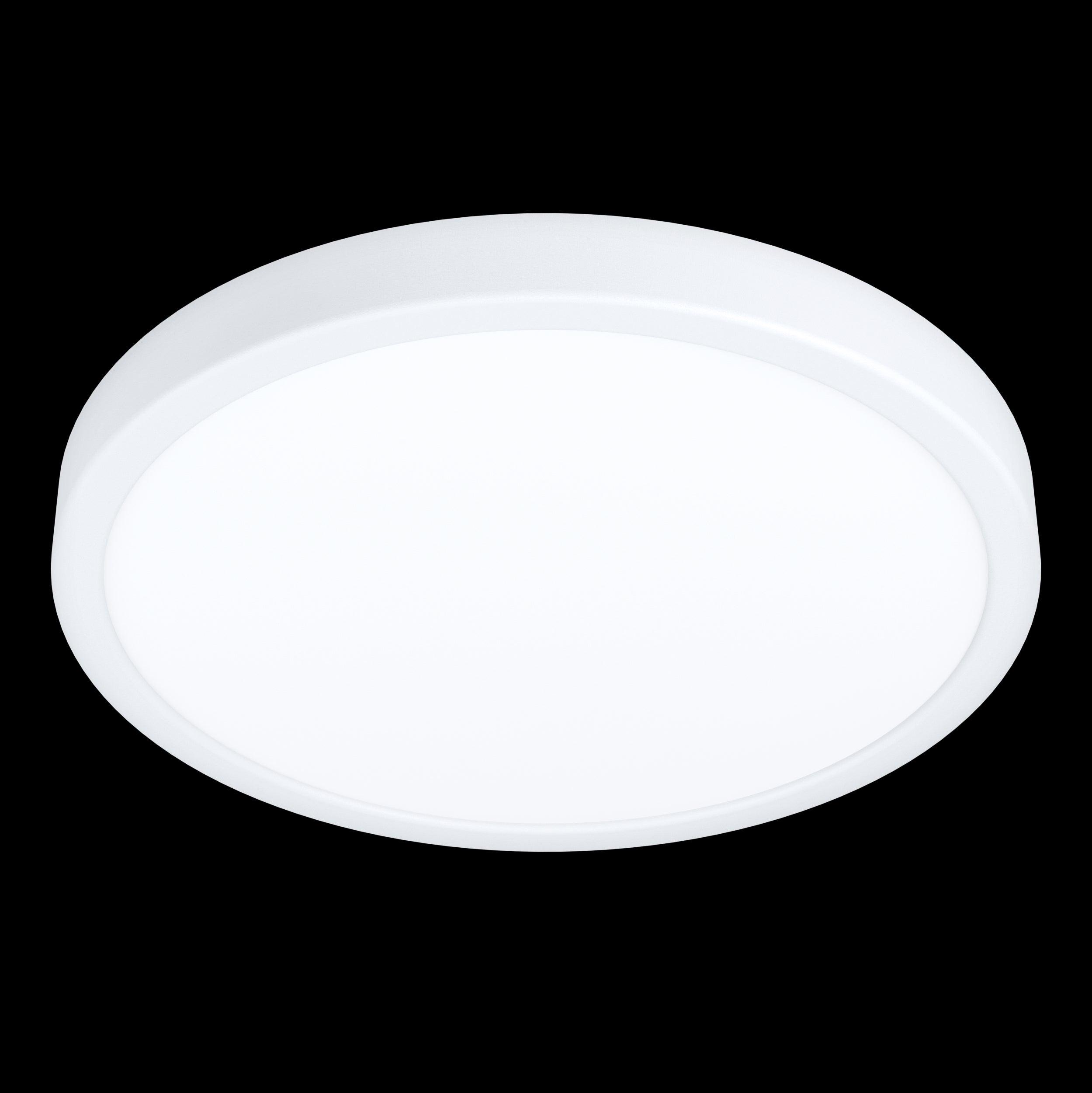 eglo fueva 5 led white ip44 flush ceiling light living room image