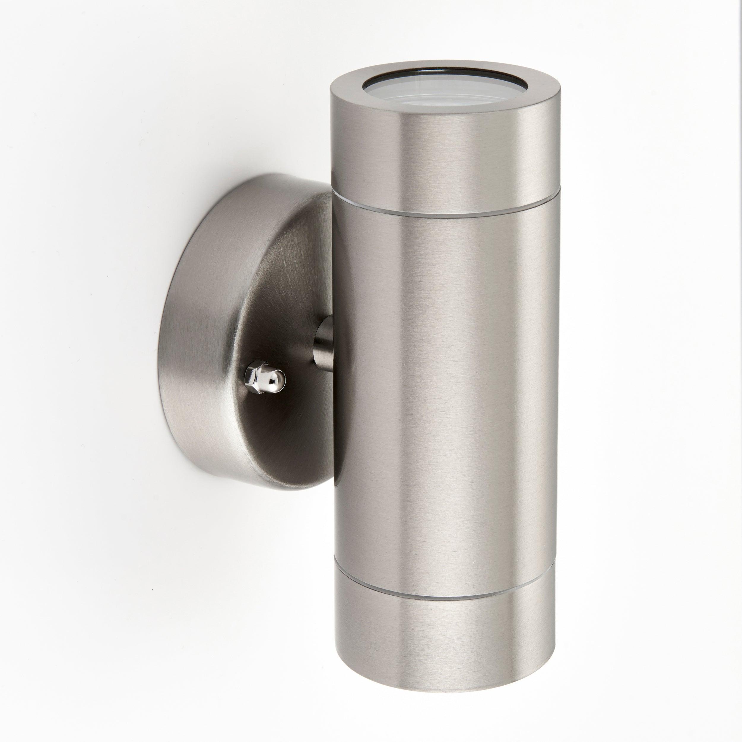 Palin Twin LED Outdoor Up & Down Wall Light IP44 7W-WAREHOUSE-40-200326