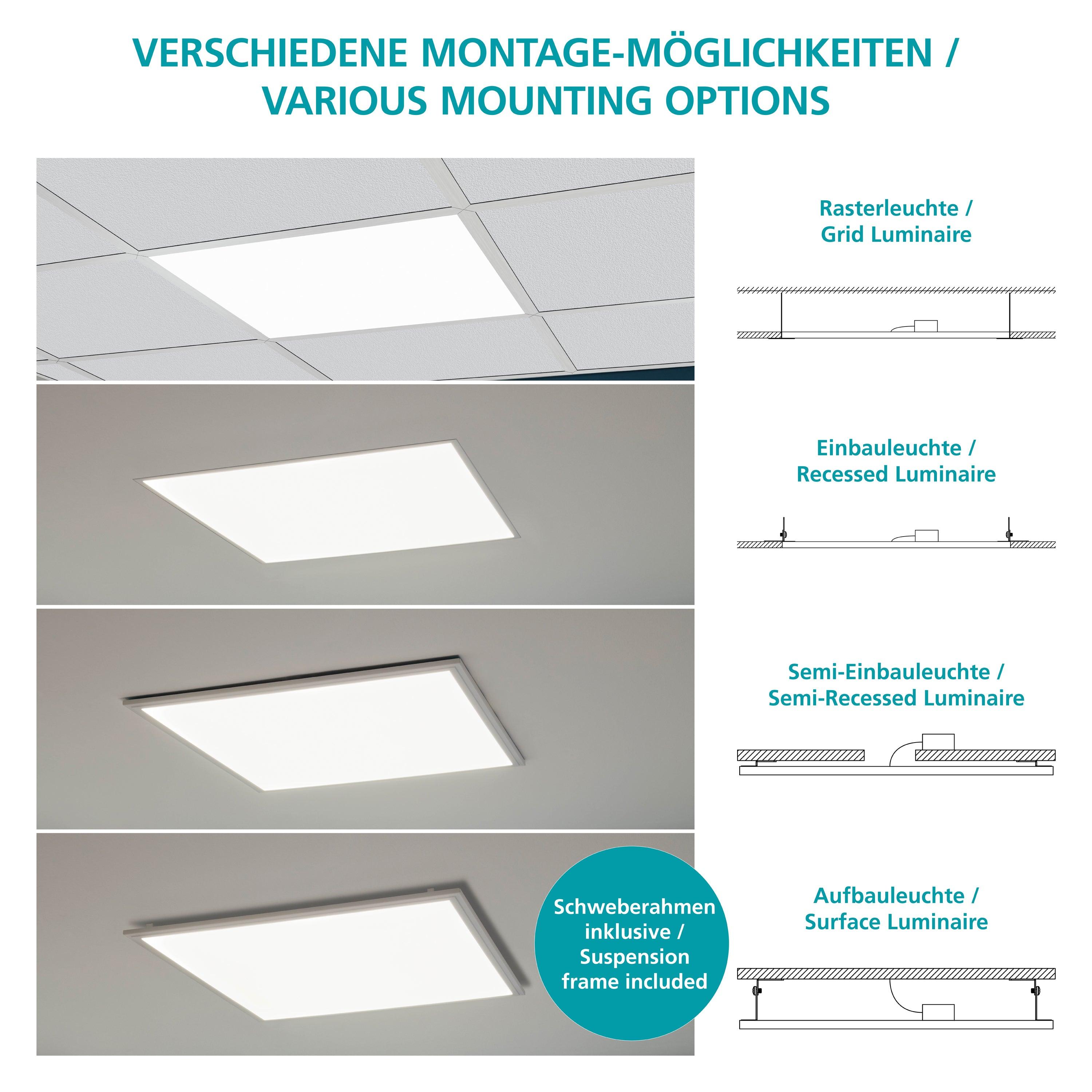 eglo salobrena 1 flush led square white ceiling light 30cm hallway lighting