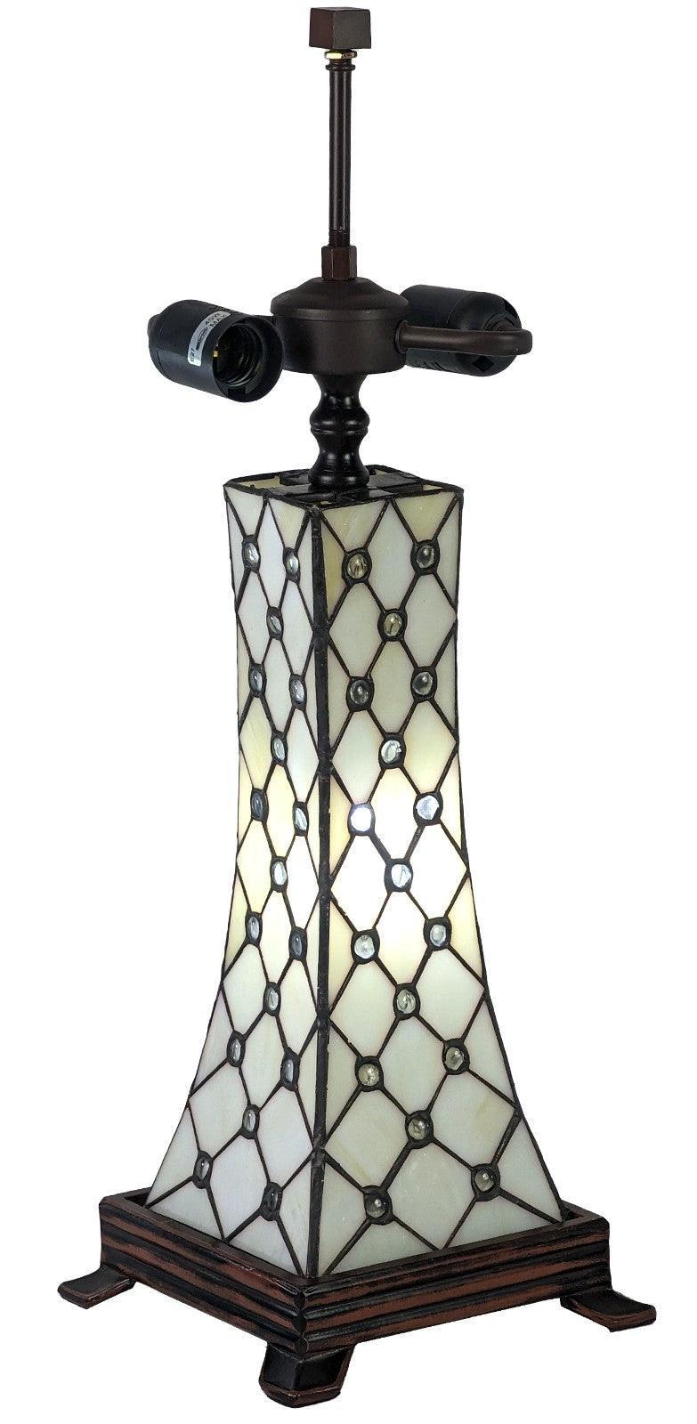 Jewelled Pyramid Tiffany Lamp