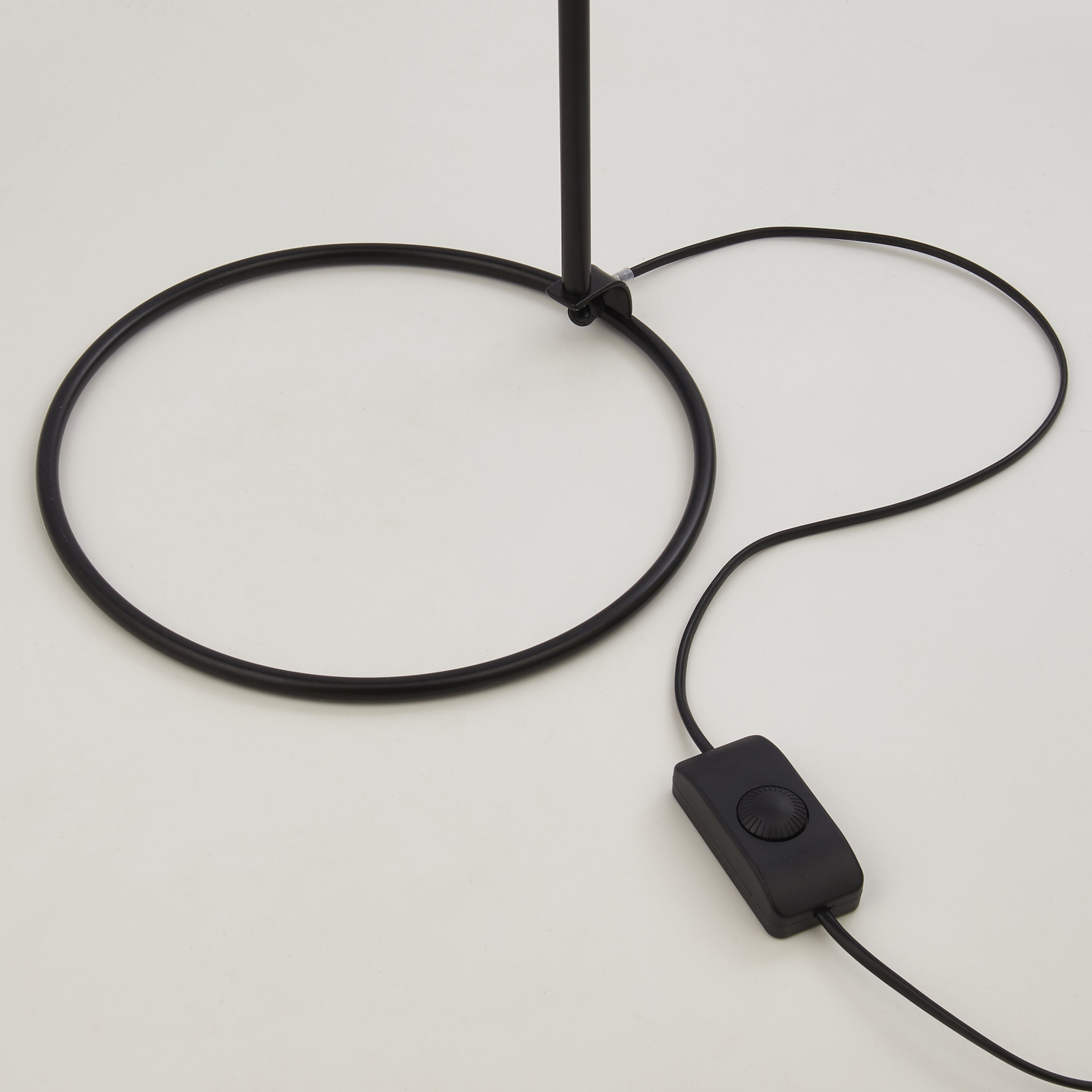 Searchlight Dulwich Black Floor Lamp-WAREHOUSE-40-250626