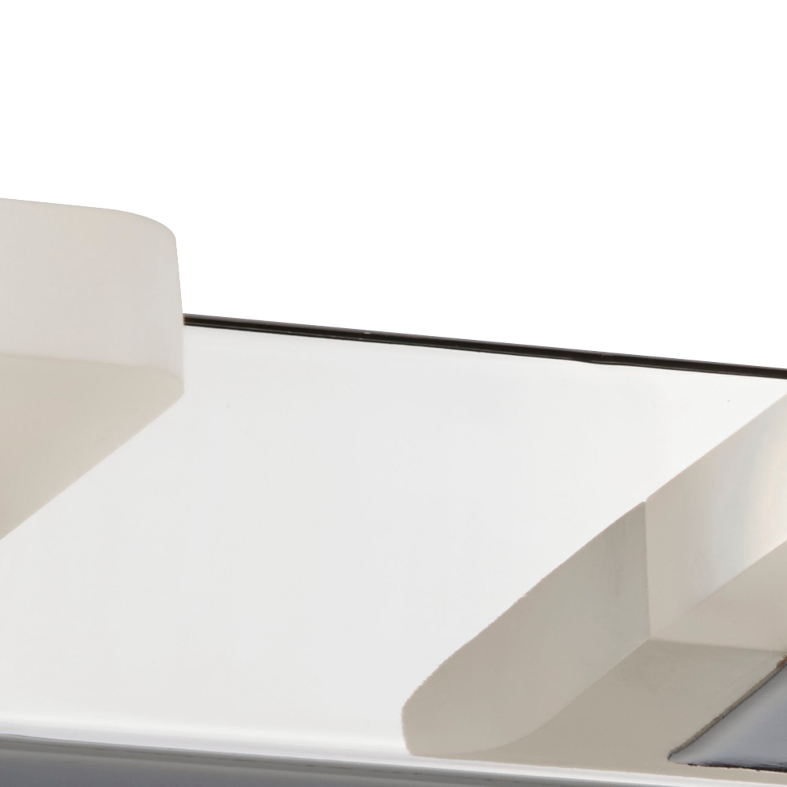 Searchlight Luna 2 Light LED Chrome Wall Light