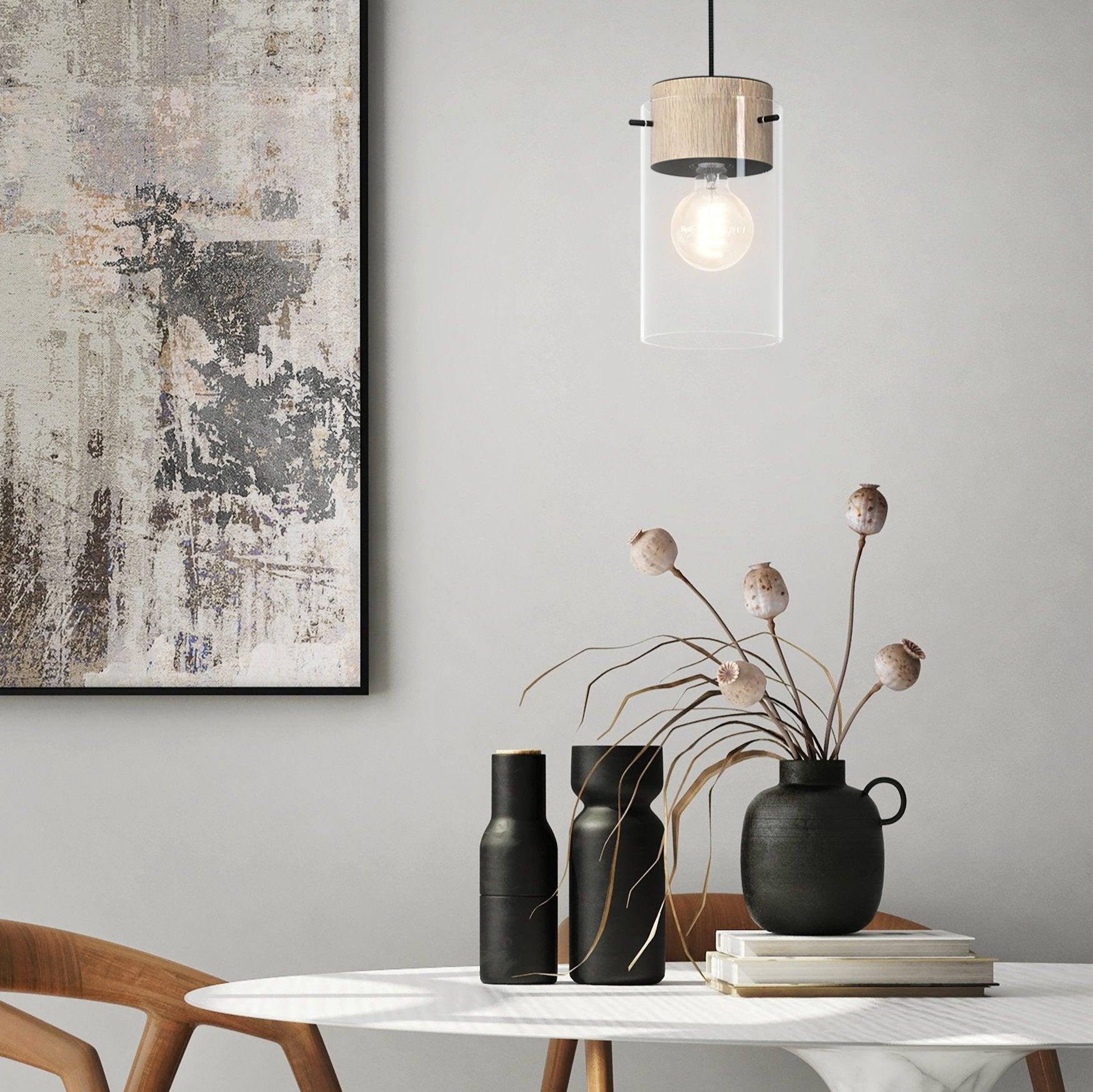 eglo madreselva clear glass shade ceiling pendant
