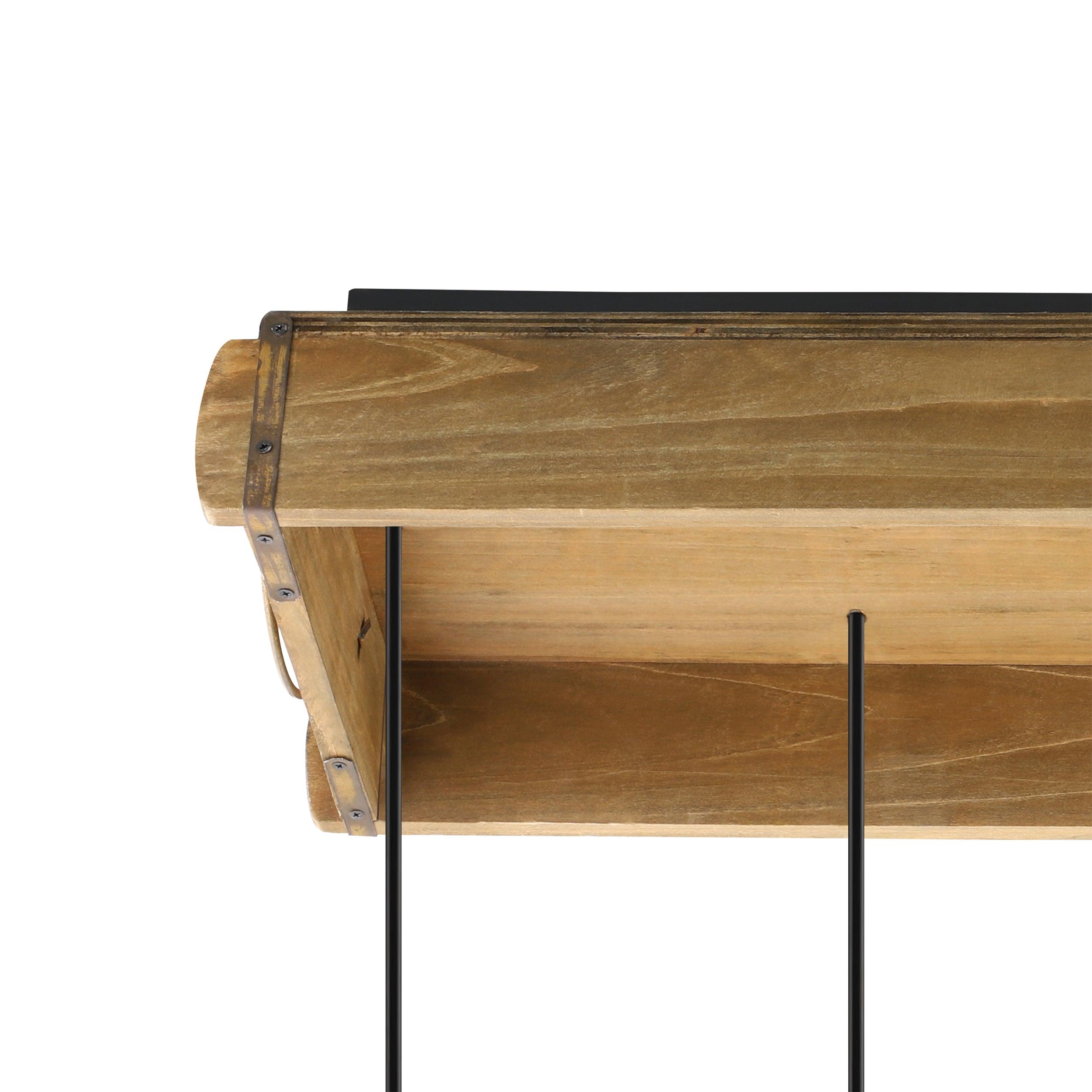 eglo wootton 6 light rectangular wood crate ceiling pendant Kitchen Lighting Close Up