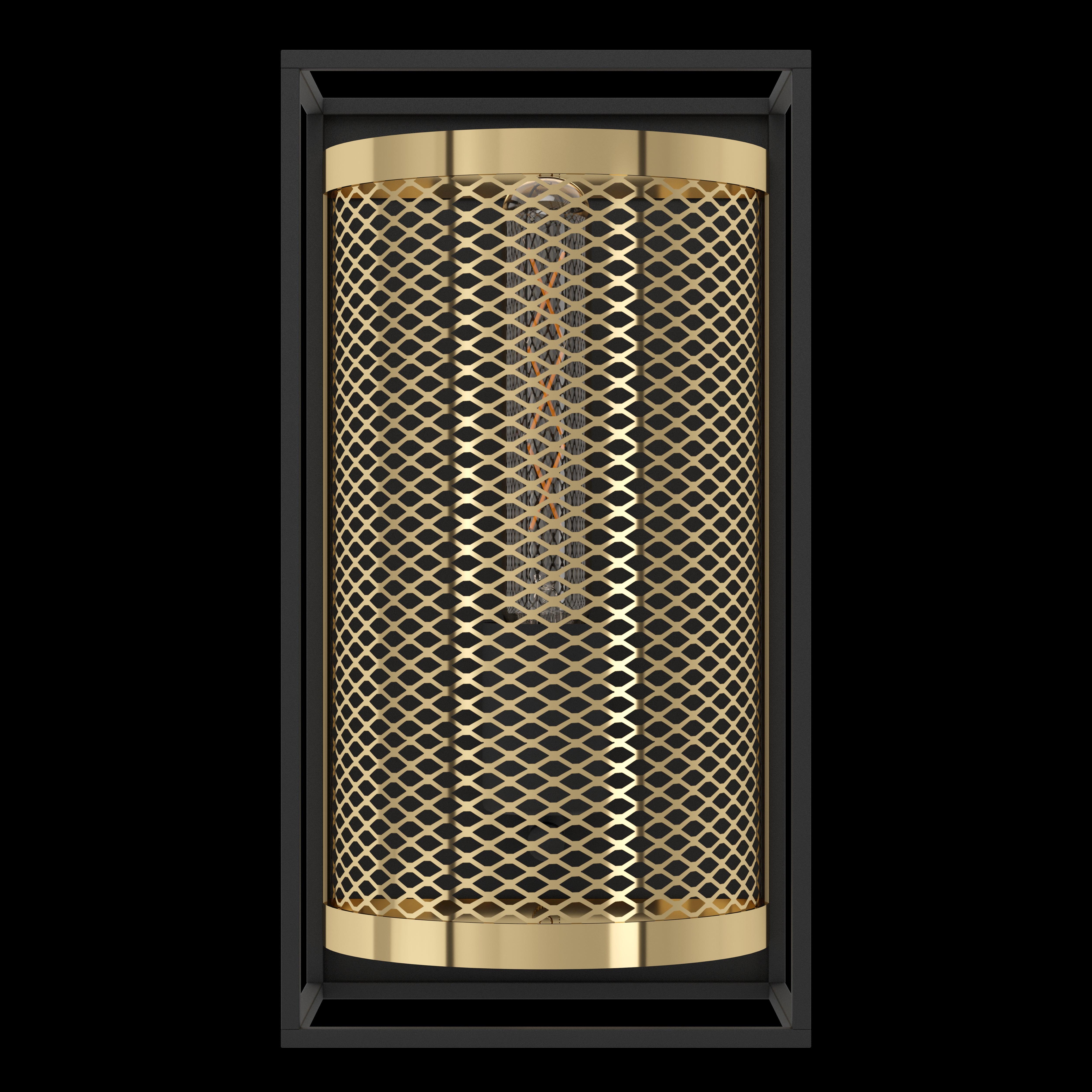 eglo nohales black brass industrial wall light kitchen lighting