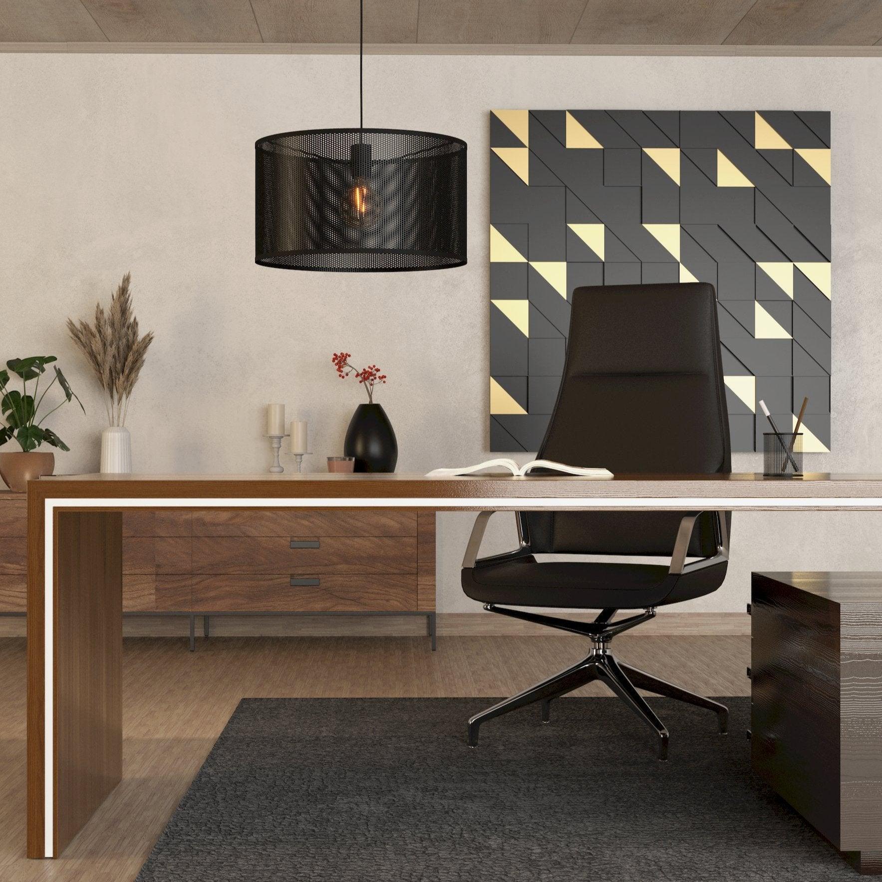 eglo manby black round mesh shade ceiling pendant