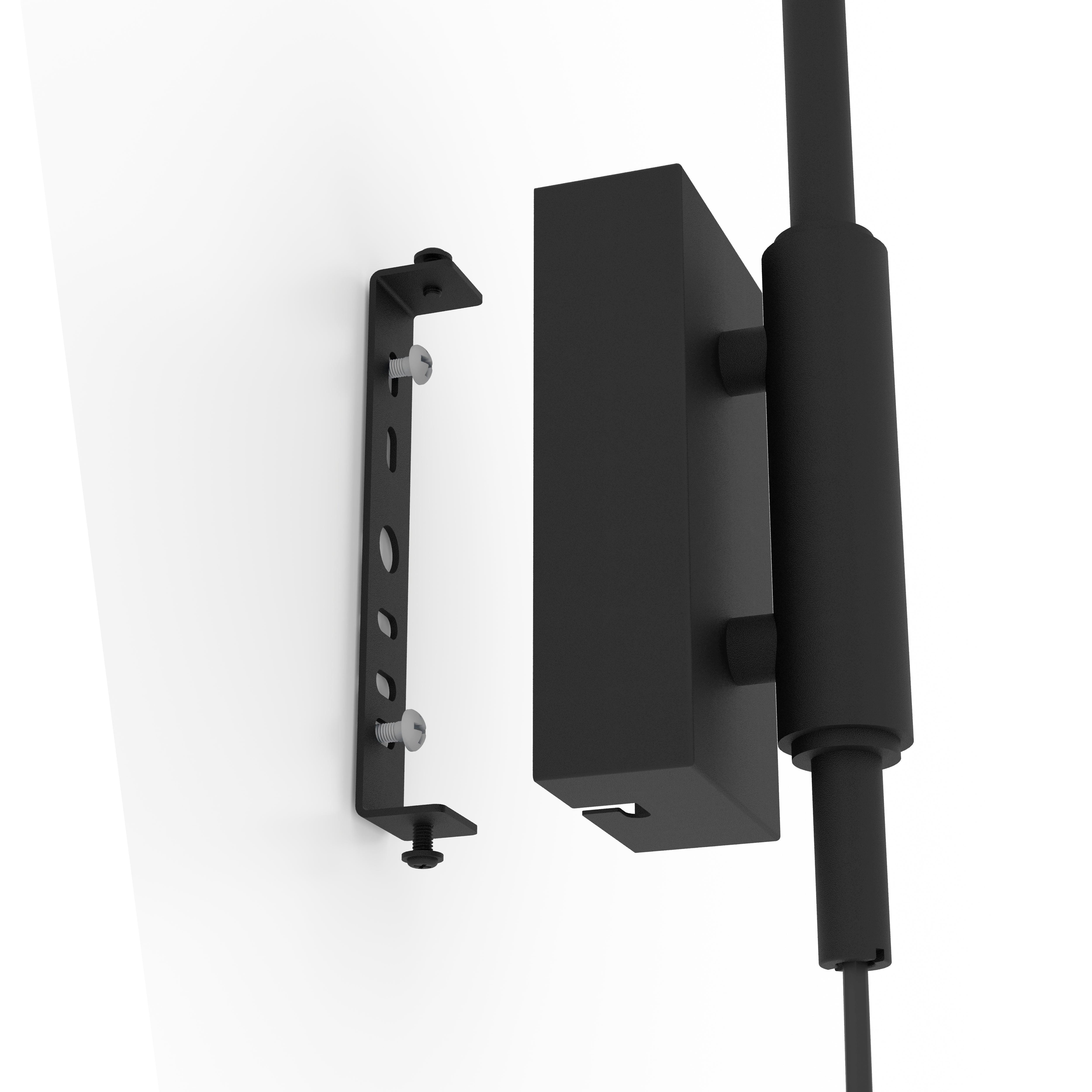 eglo matlock pale grey black wall light Kitchen Lighting Close Up