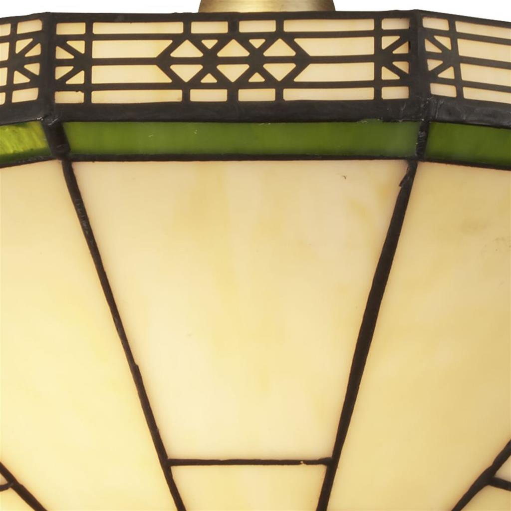 Searchlight New York Semi Flush Tiffany Ceiling Light