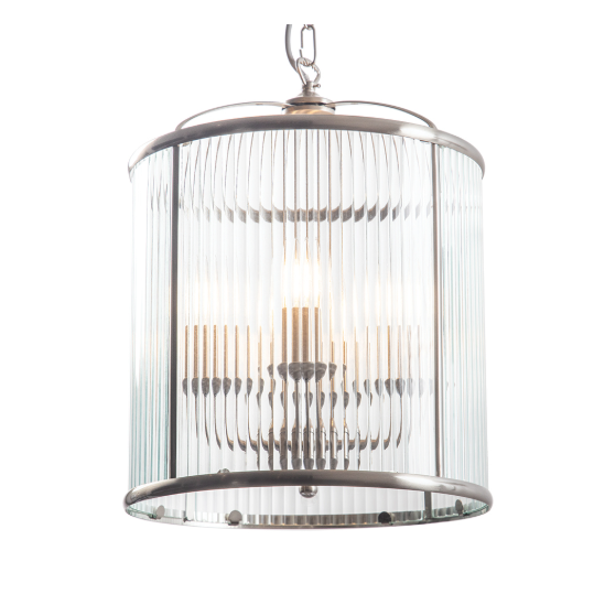 Fern Antique Chrome 4 Light Hallway Light-warehouse-091026