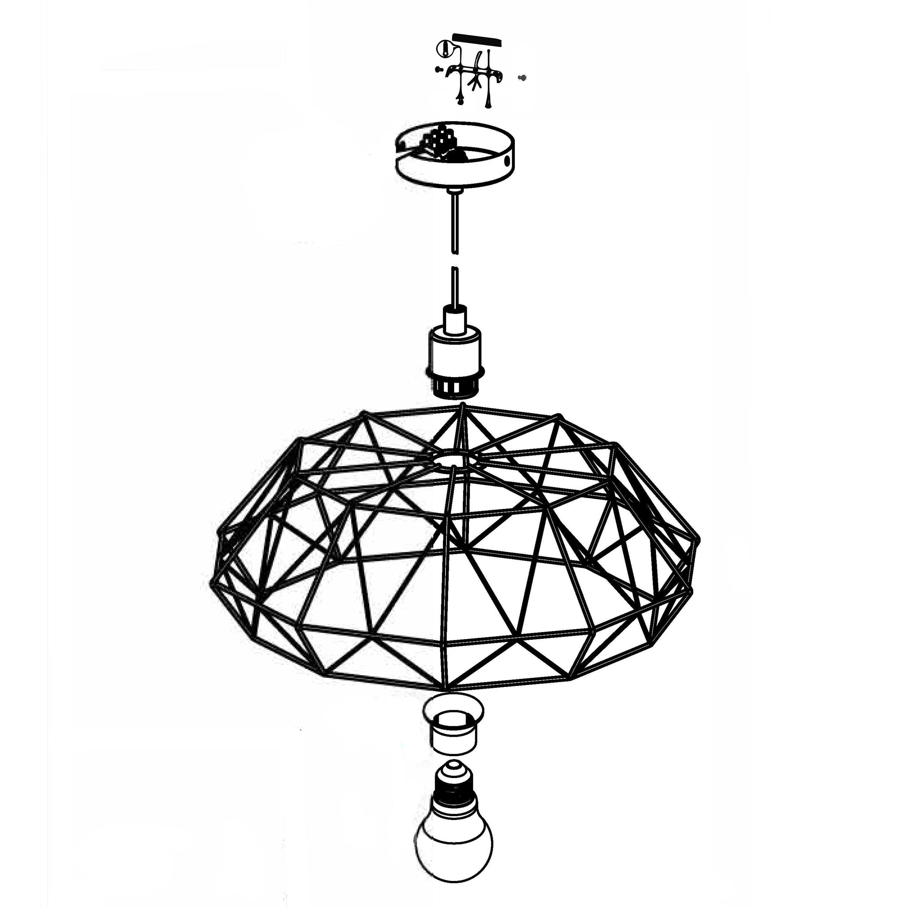 eglo carlton 2 copper wire shade ceiling pendant kitchen lighting