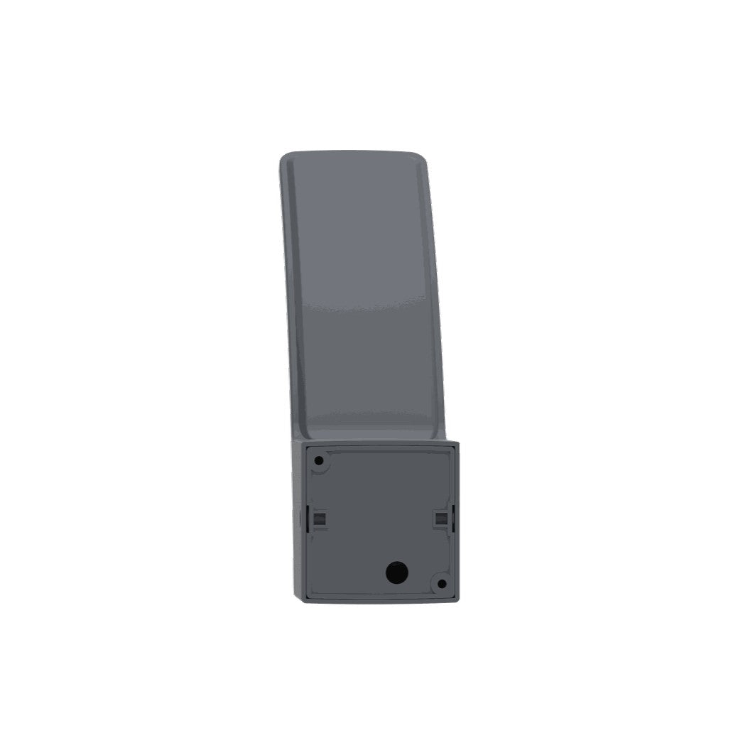 Lutec Kilo Integrated LED Outside Wall Light - Dark Grey