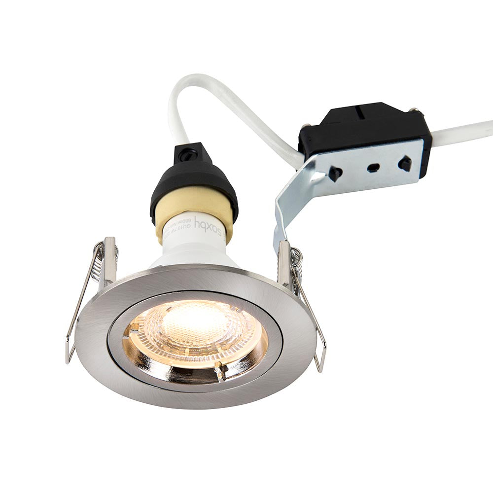 Cast Fixed Satin Nickel Recessed Downlight-warehouse-180926