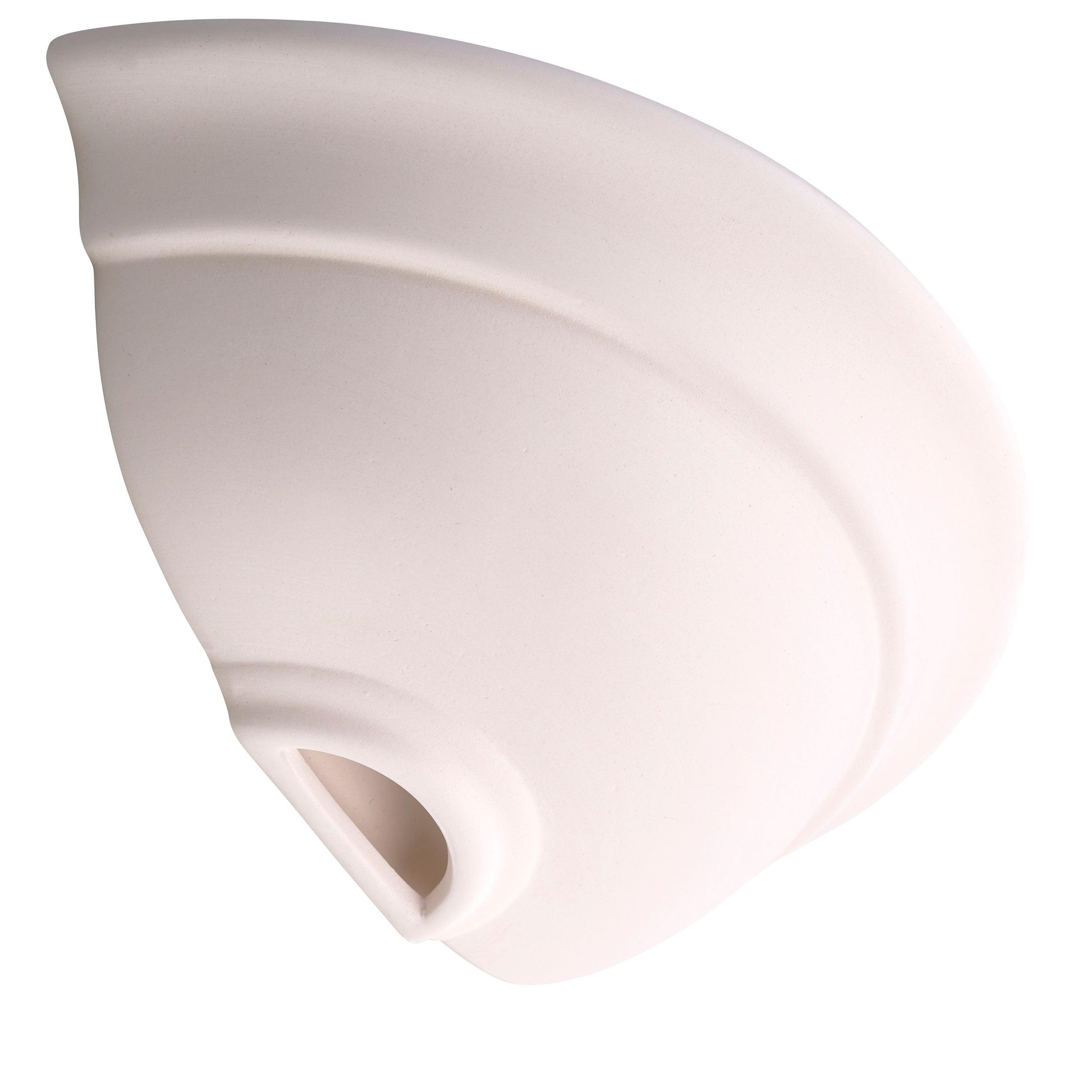 hillside unglazed ceramic wall light by Endon Lighting Bedroom Hero Shot