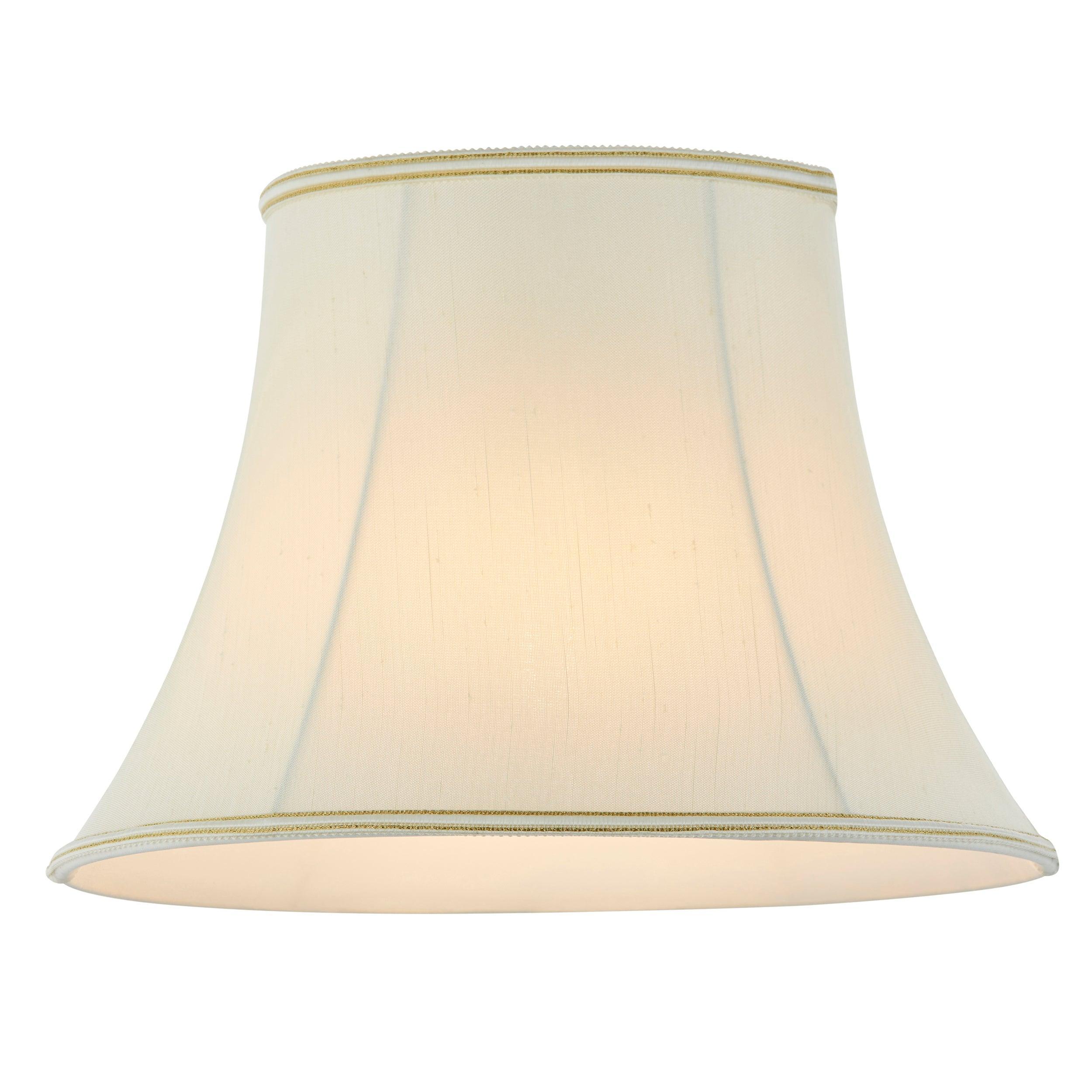 celia 12 cream 1lt shade by Endon Lighting Living room close up image