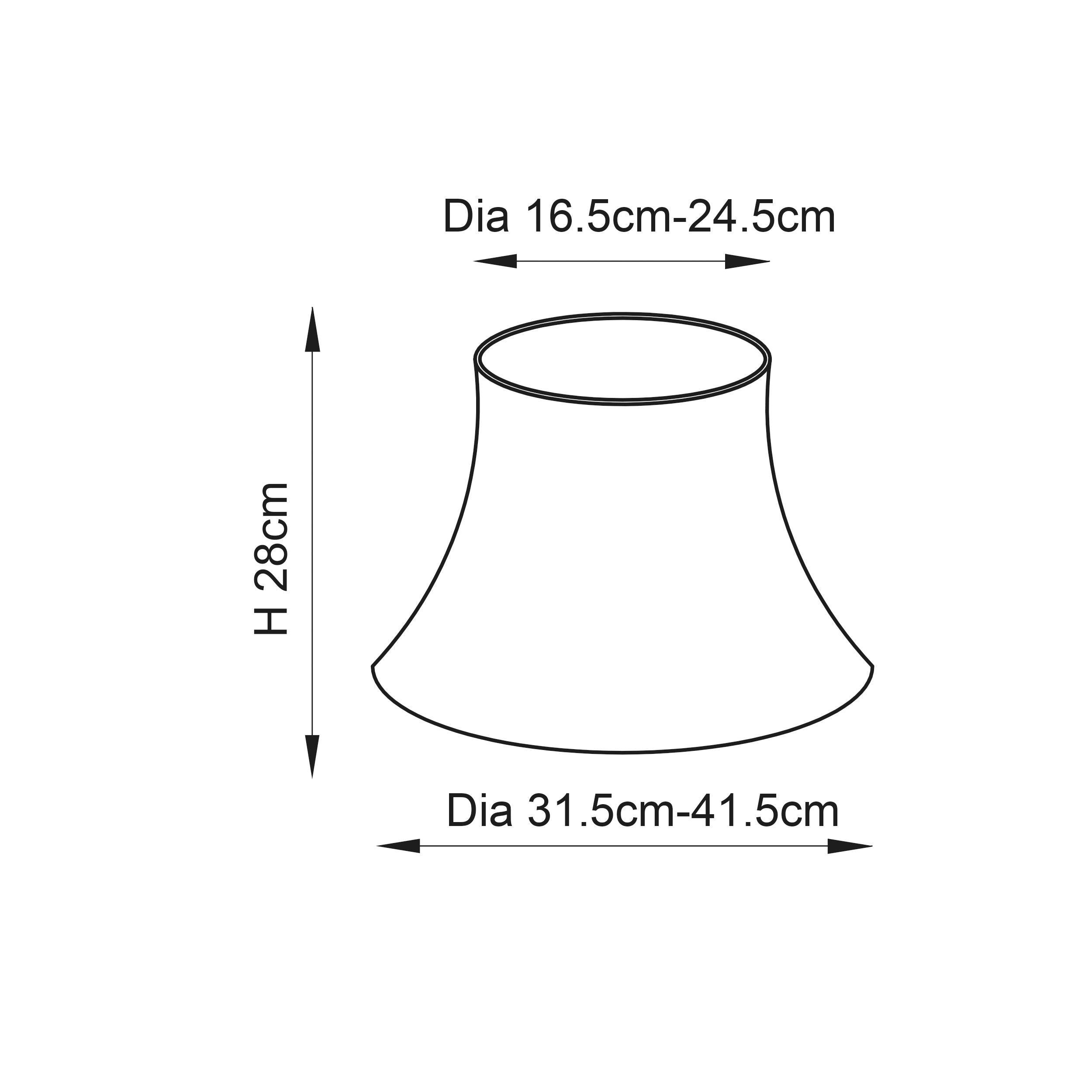 celia 16 cream 1lt shade by Endon Lighting Bedroom Hero Shot