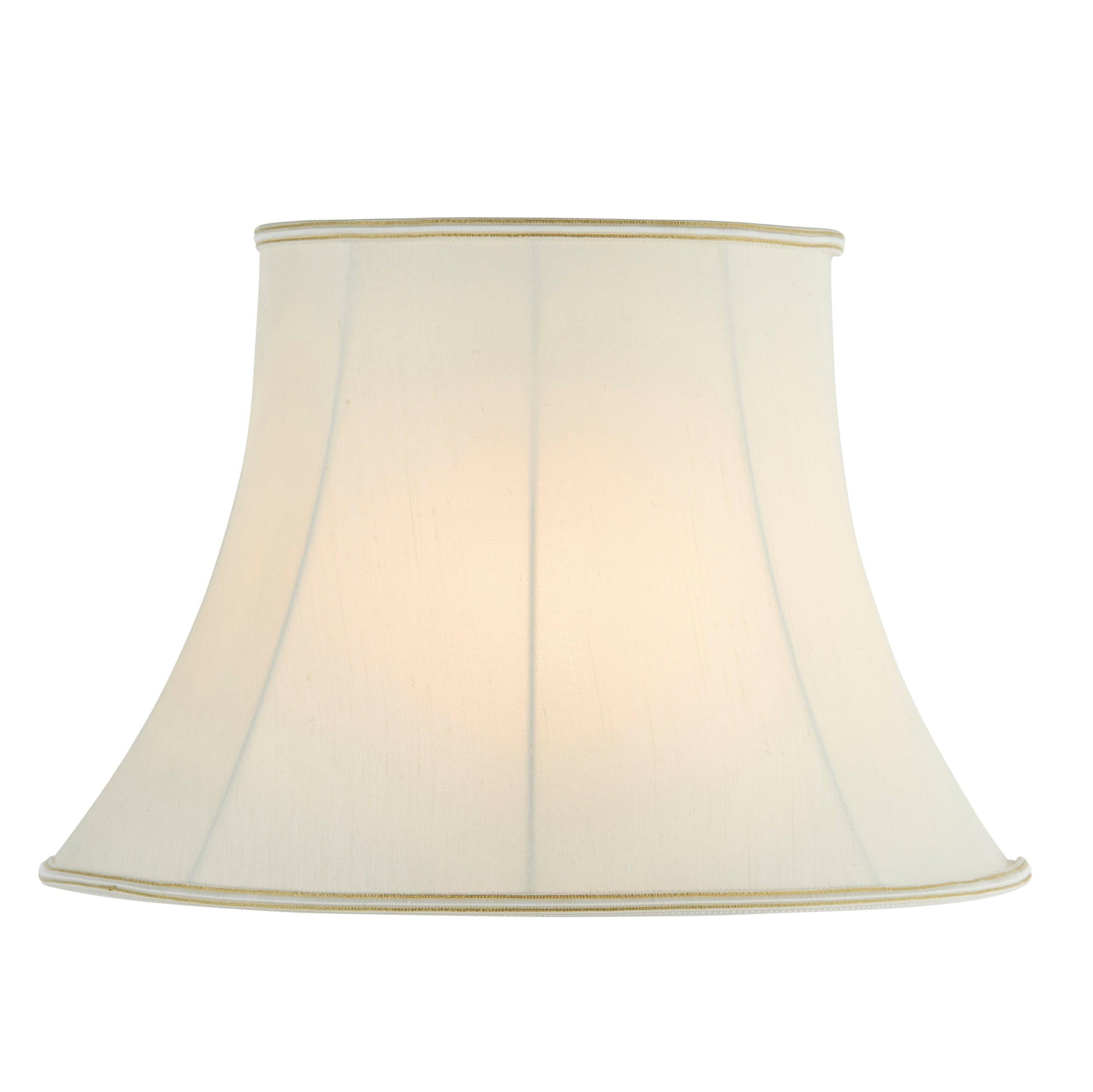 celia 16 cream 1lt shade by Endon Lighting Living room close up image