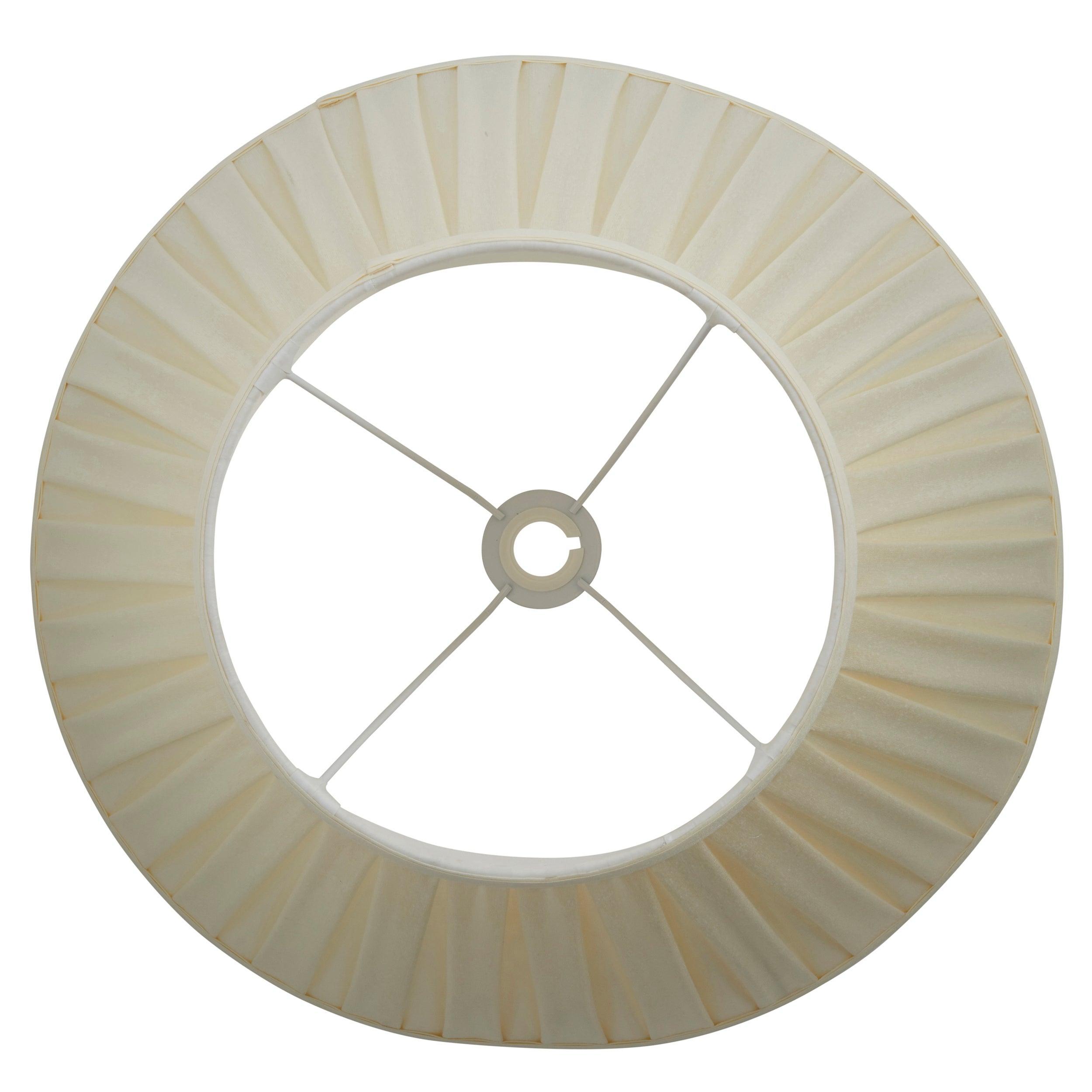 carla cream 22 inch 1lt shade by Endon Lighting Living Room Close Up 173
