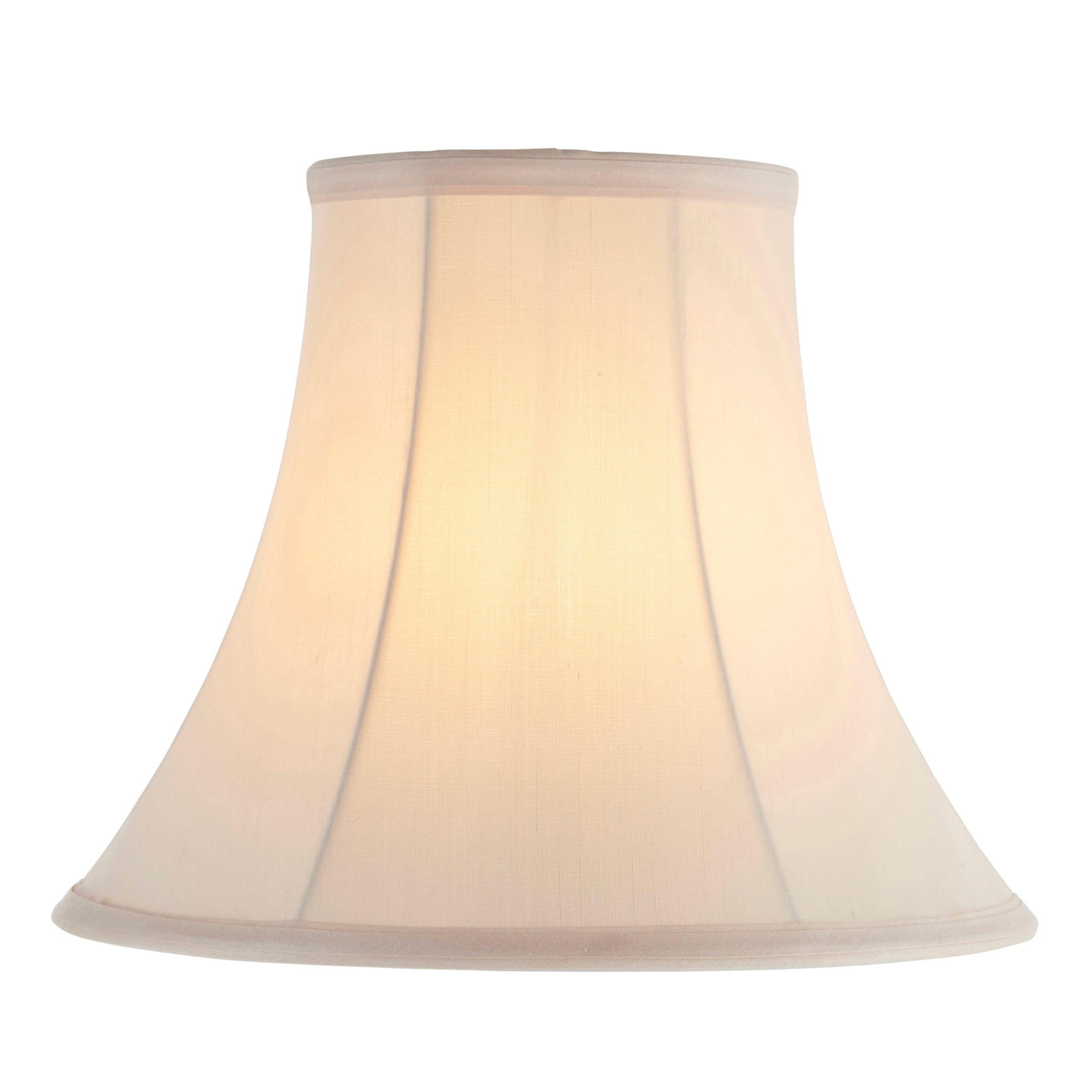 Endon Carrie 1 Cream Lamp Shade 12 inch-warehouse-clearance-020426
