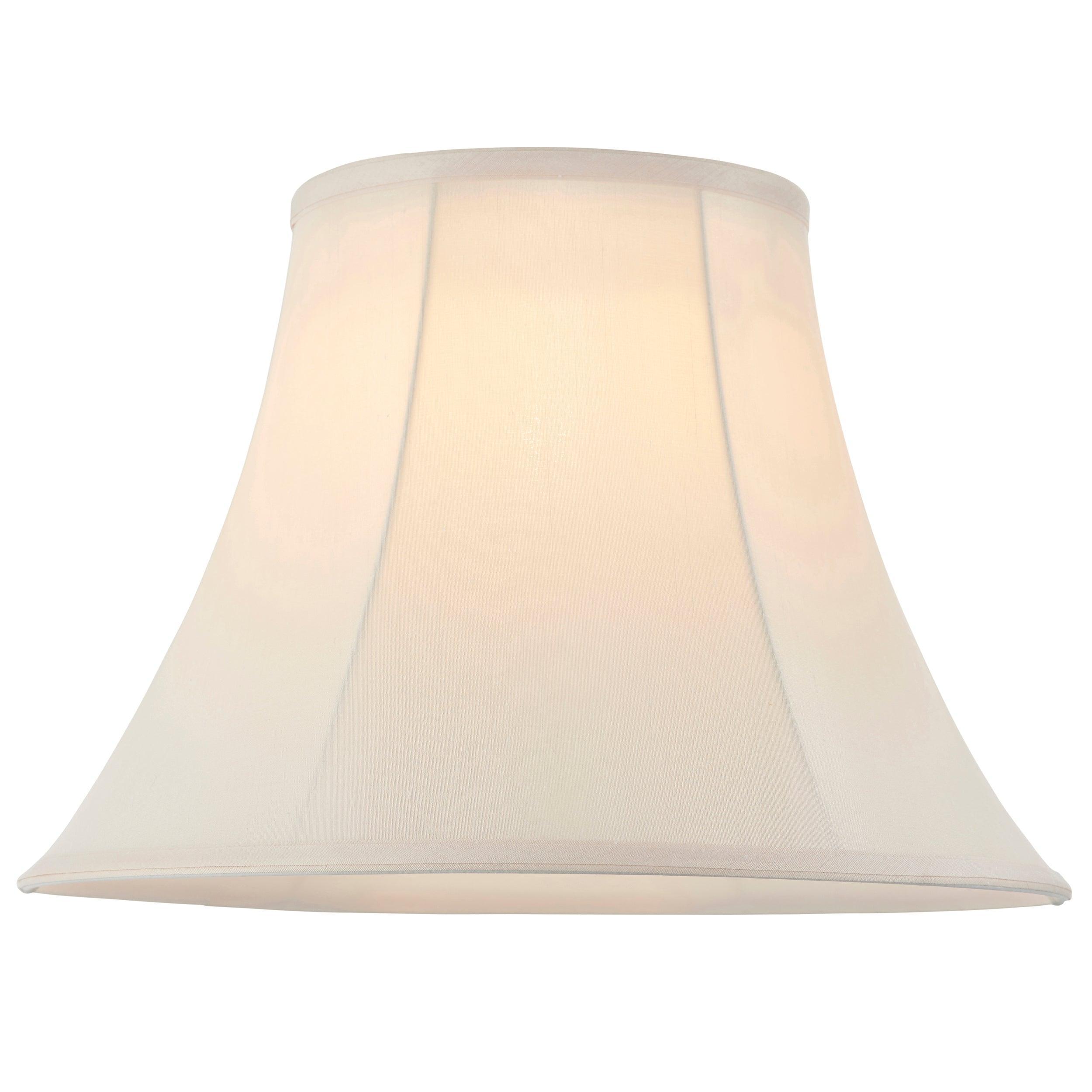 carrie 16 cream 1lt shade by Endon Lighting Living room close up image