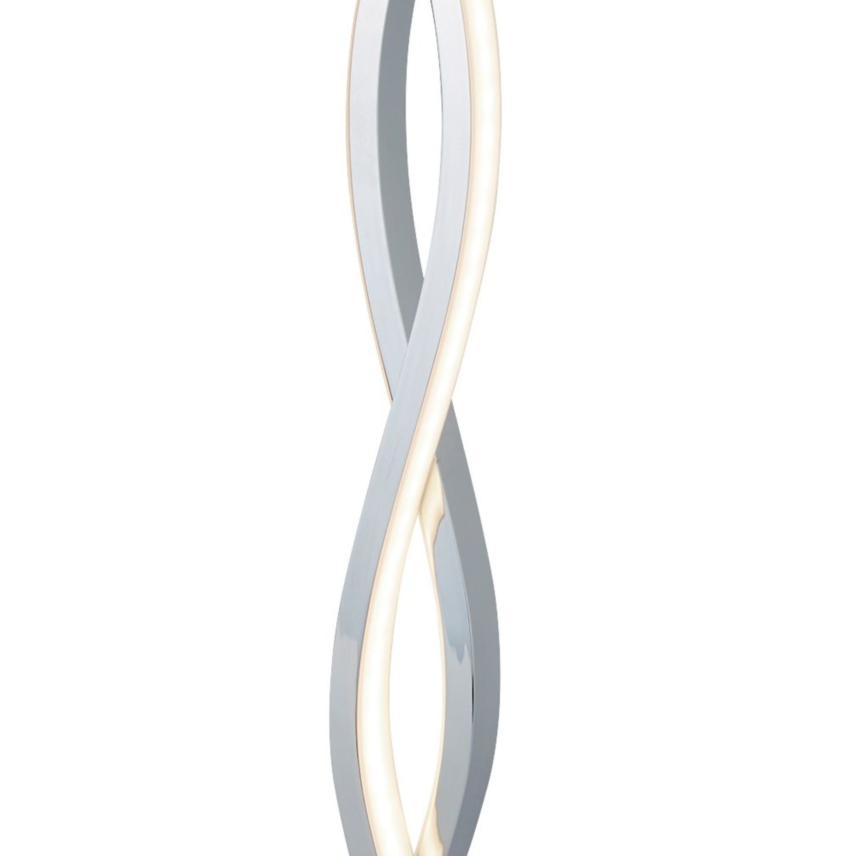 Searchlight Platt LED Wave Chrome Table Lamp