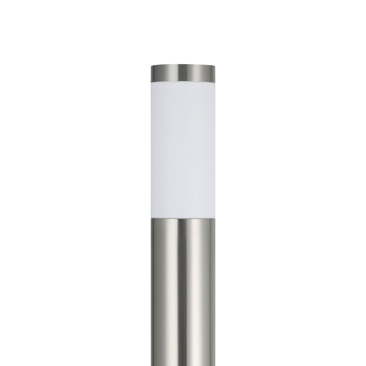 Eglo Helsinki Silver Outdoor IP65 Bollard Light - 110cm