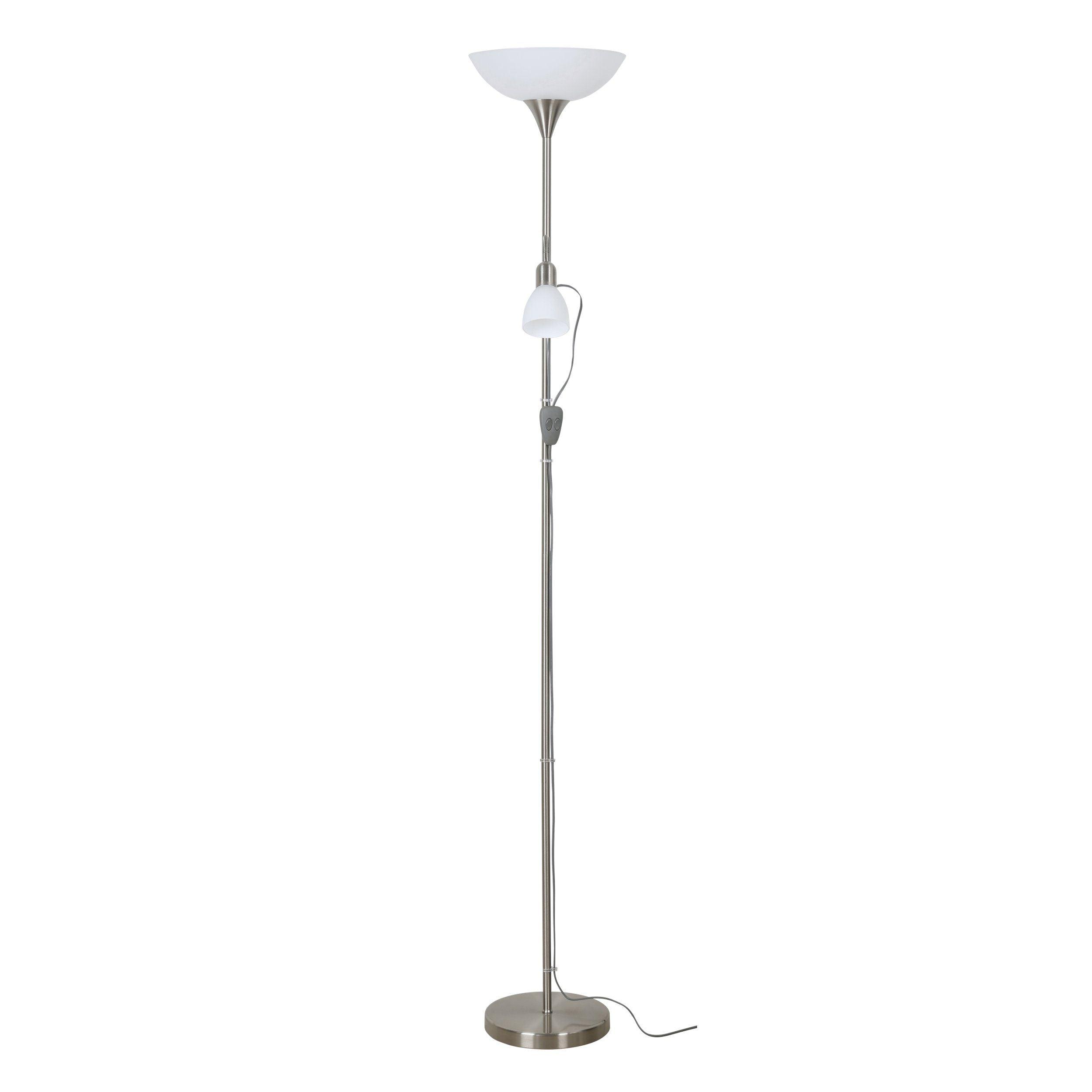 Eglo Up 2 Mother & Child Nickel Floor Lamp