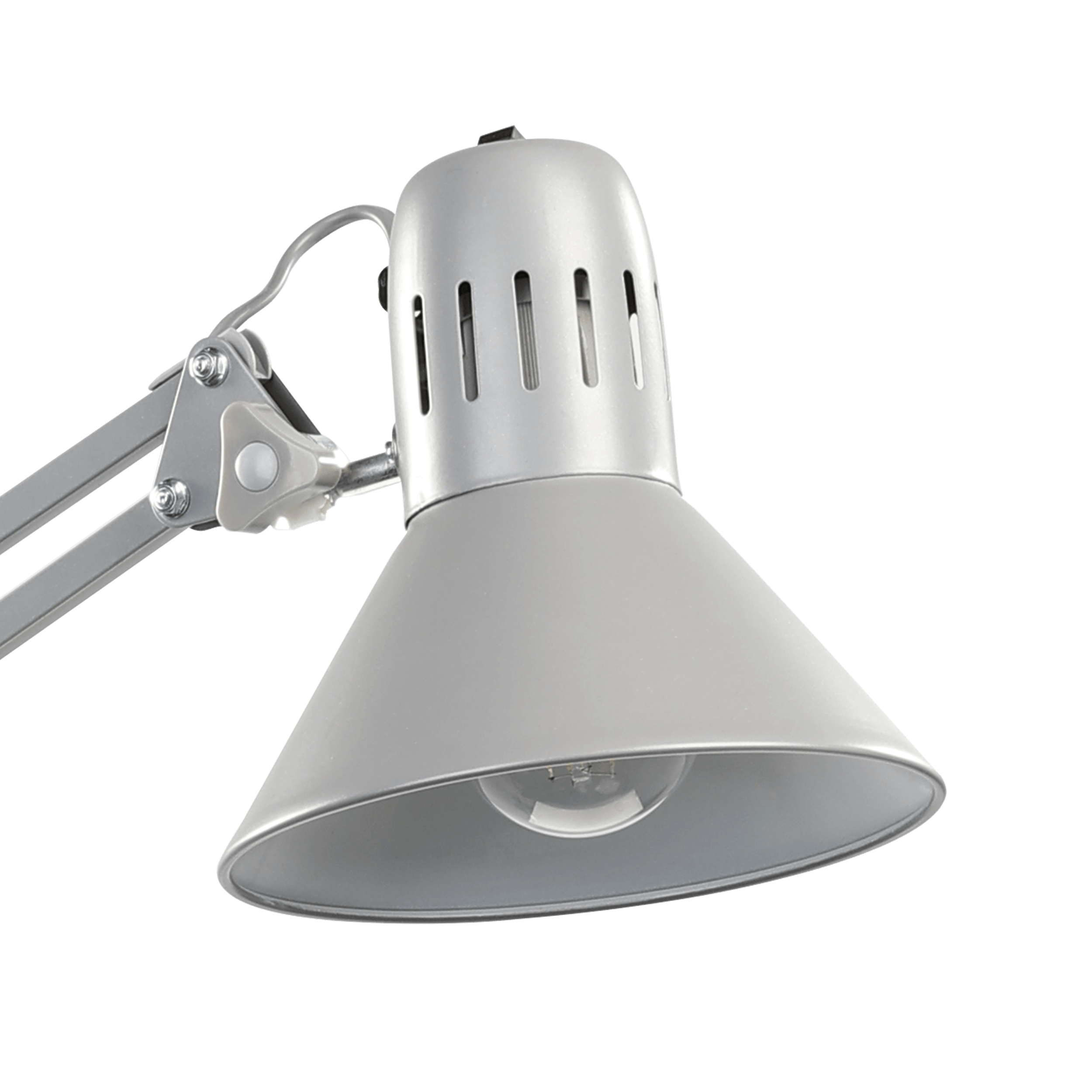 eglo firmo clip on grey adjustable table lamp Kitchen Lighting Close Up