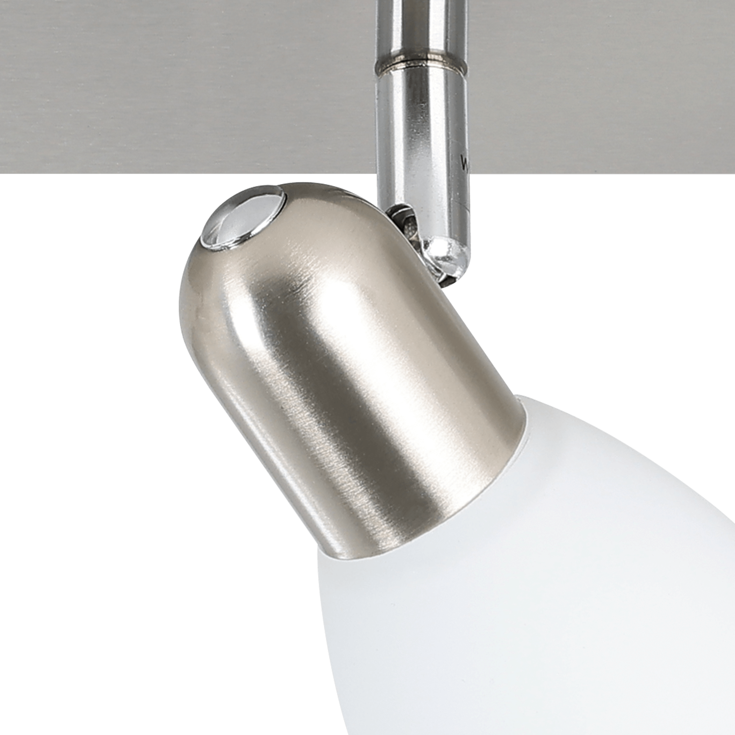 eglo enea nickel satin glass 3 light bar spotlight hallway lighting