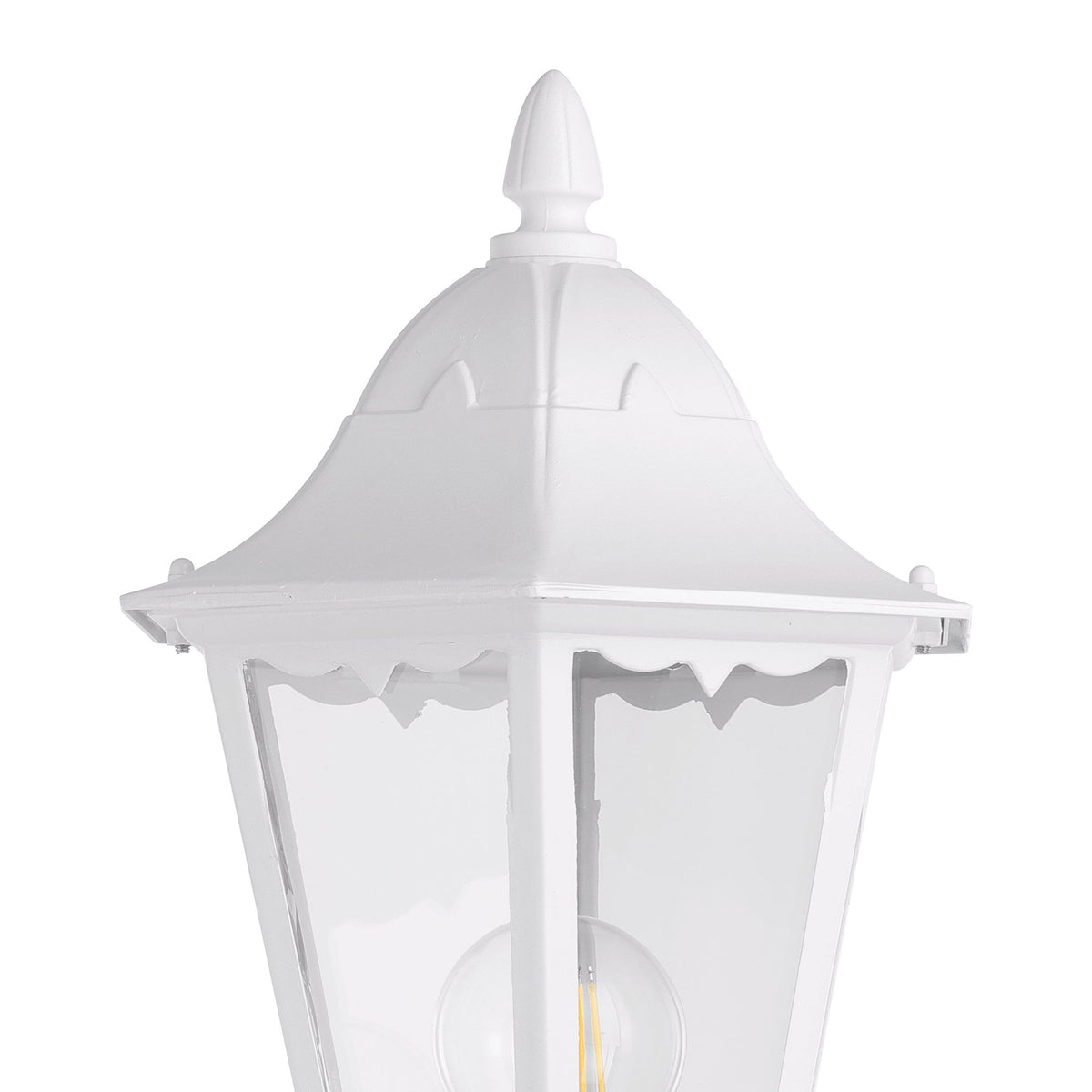 Eglo Navedo White Bollard Pathway Outdoor IP44 Light